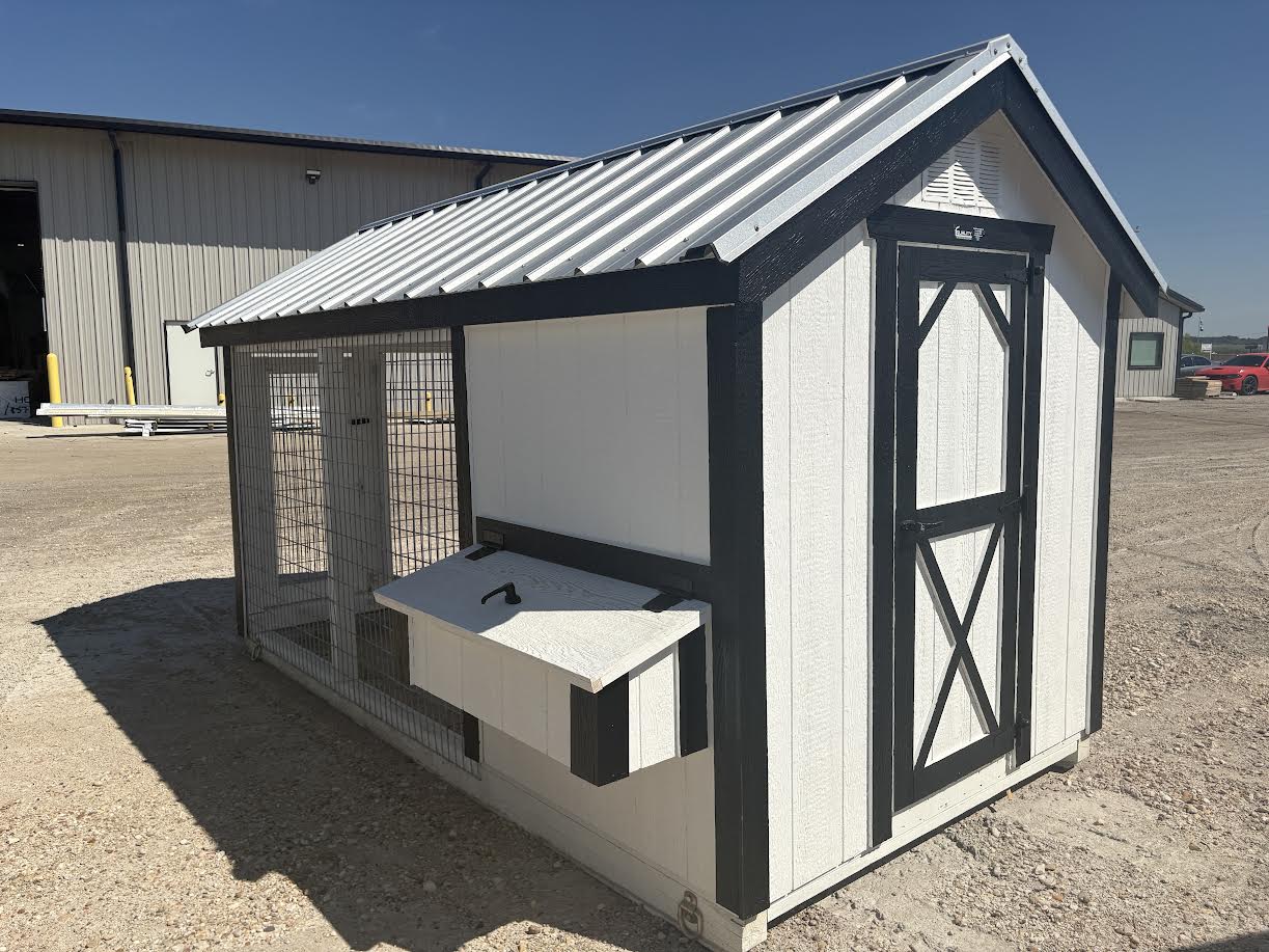 6x12 Chicken Coop #8731