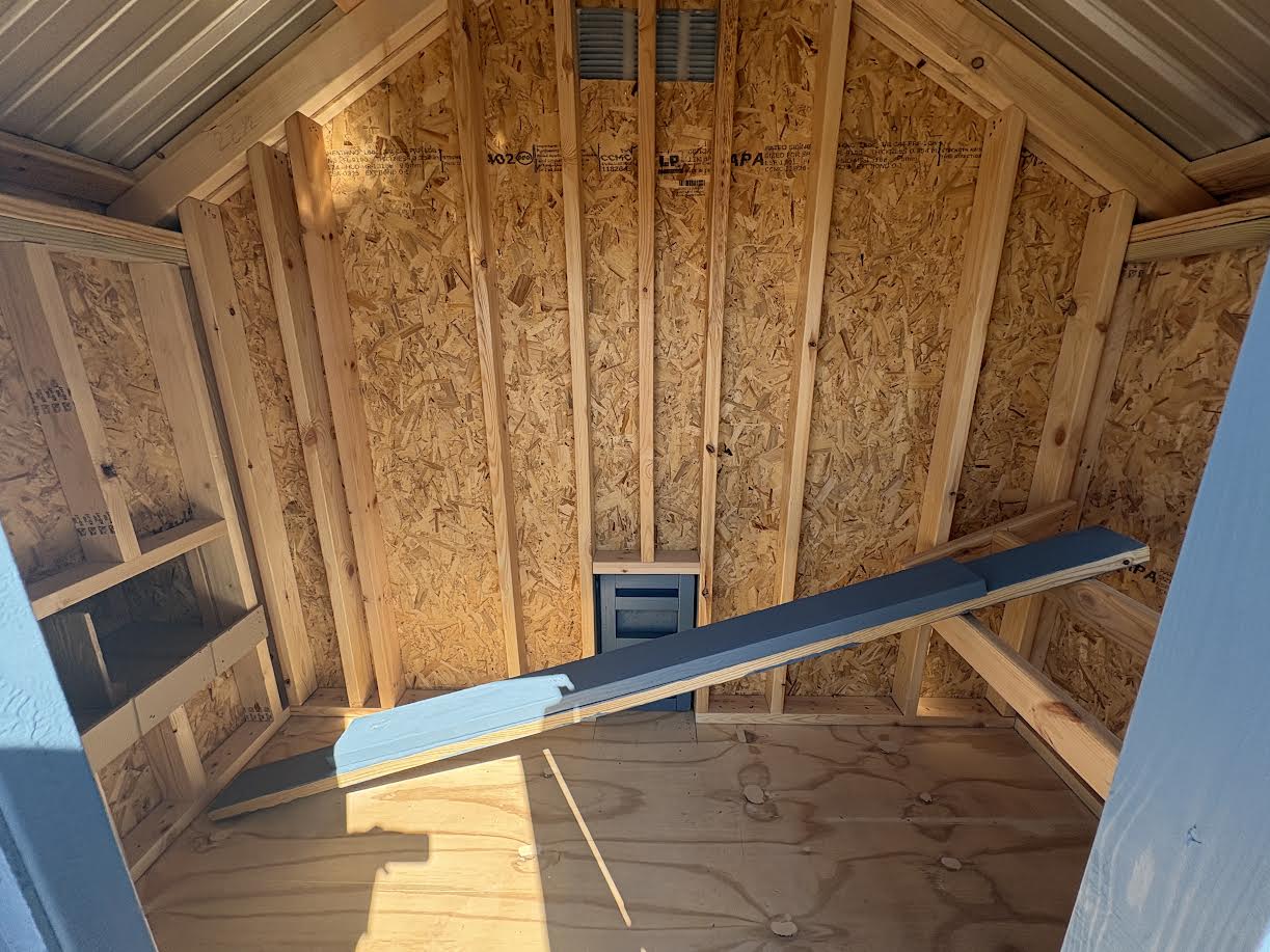 8x12 Chicken Coop #8741