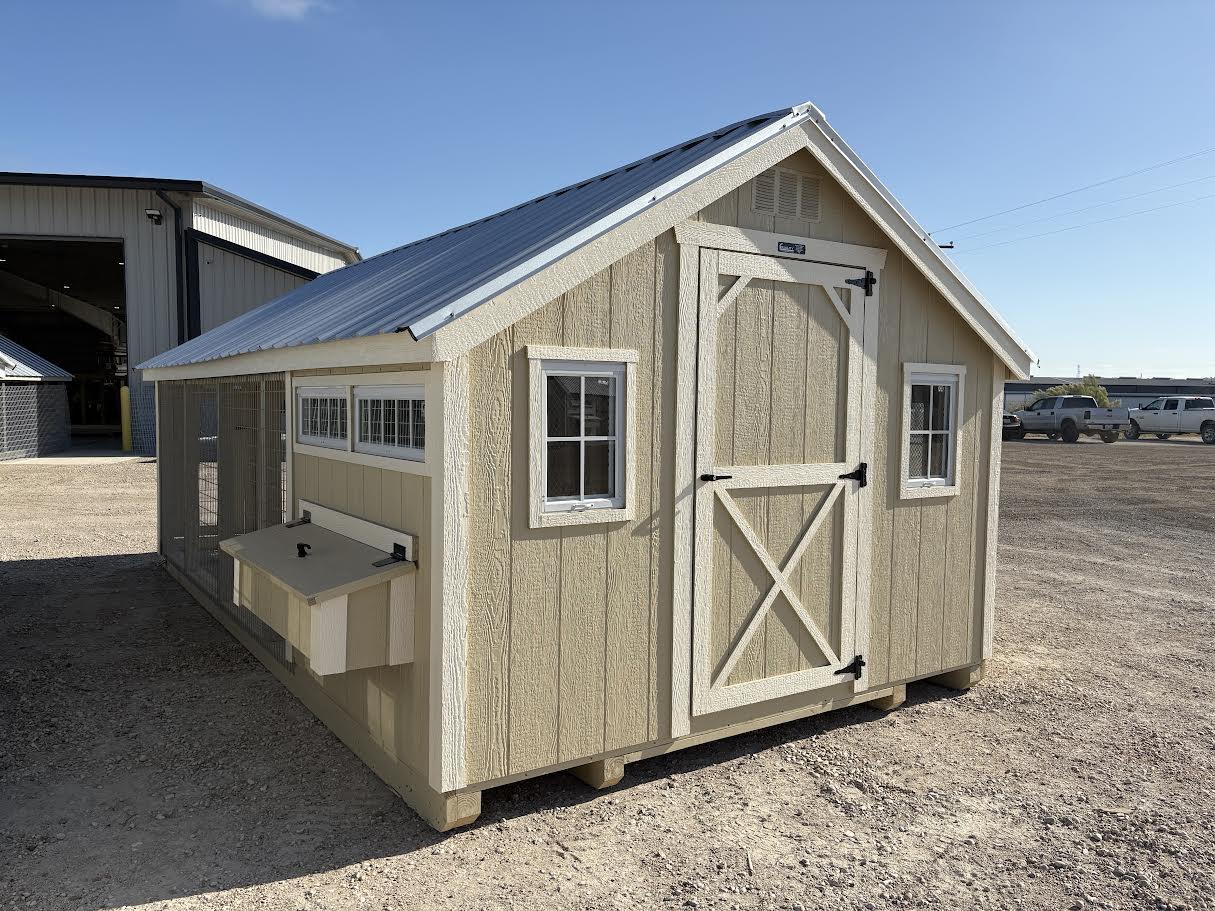 10x20 Chicken Coop #8848