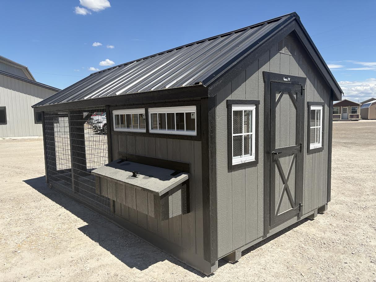 8x16 Chicken Coop #8615