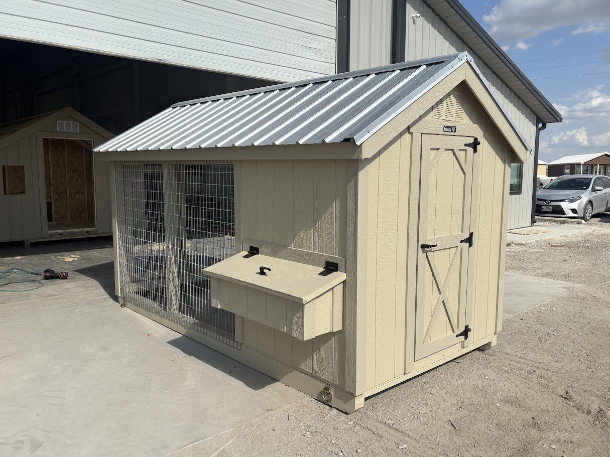 6x12 Chicken Coop #8585