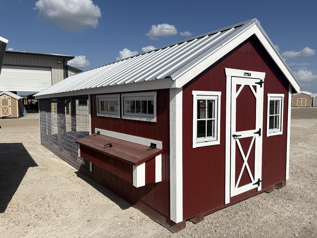 8x24 Chicken Coop #8566
