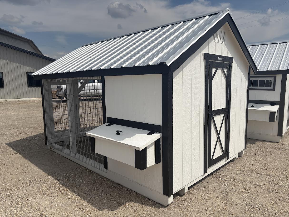 8x12 Chicken Coop #8684