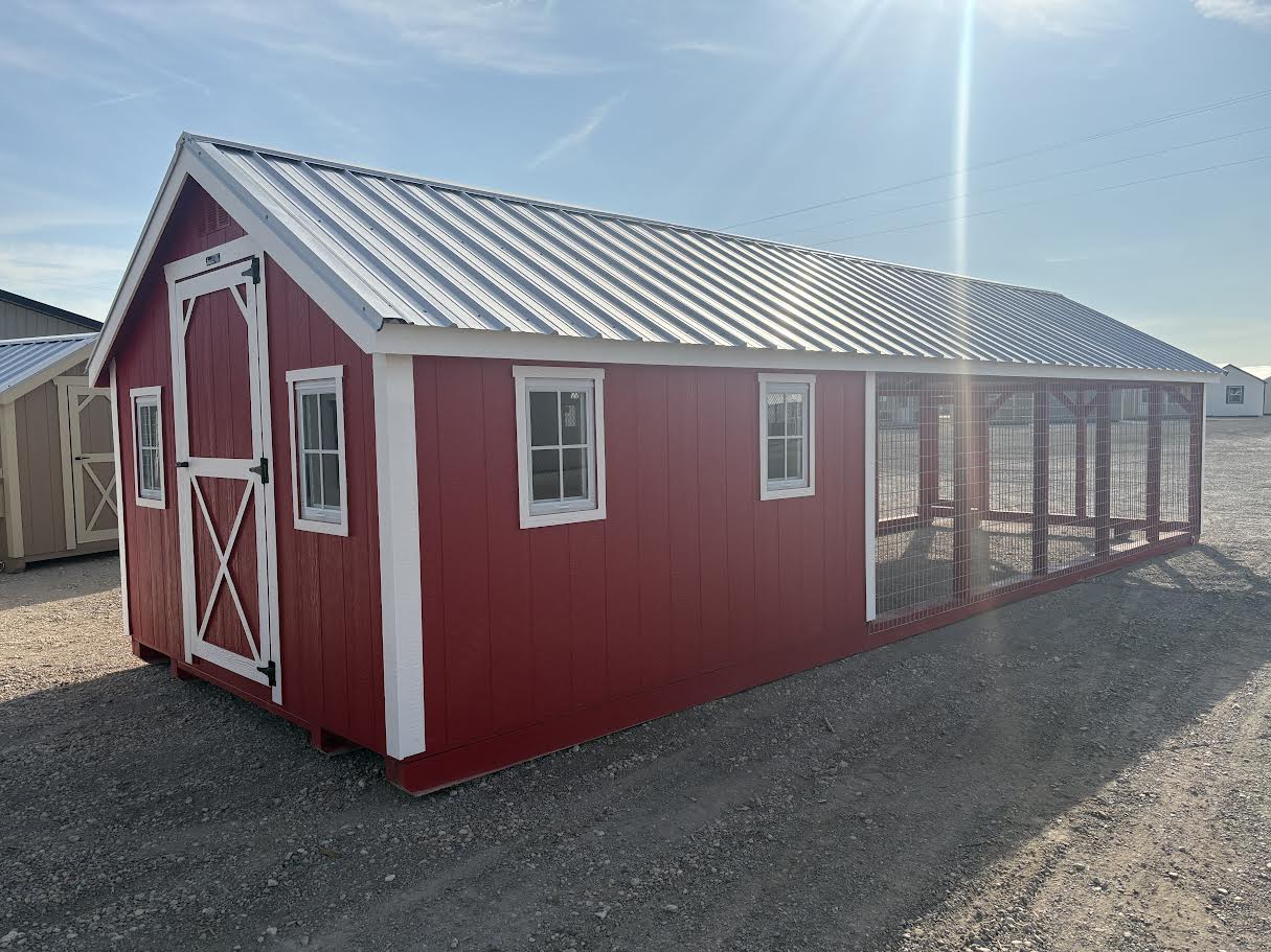 10x30 Chicken Coop #8454