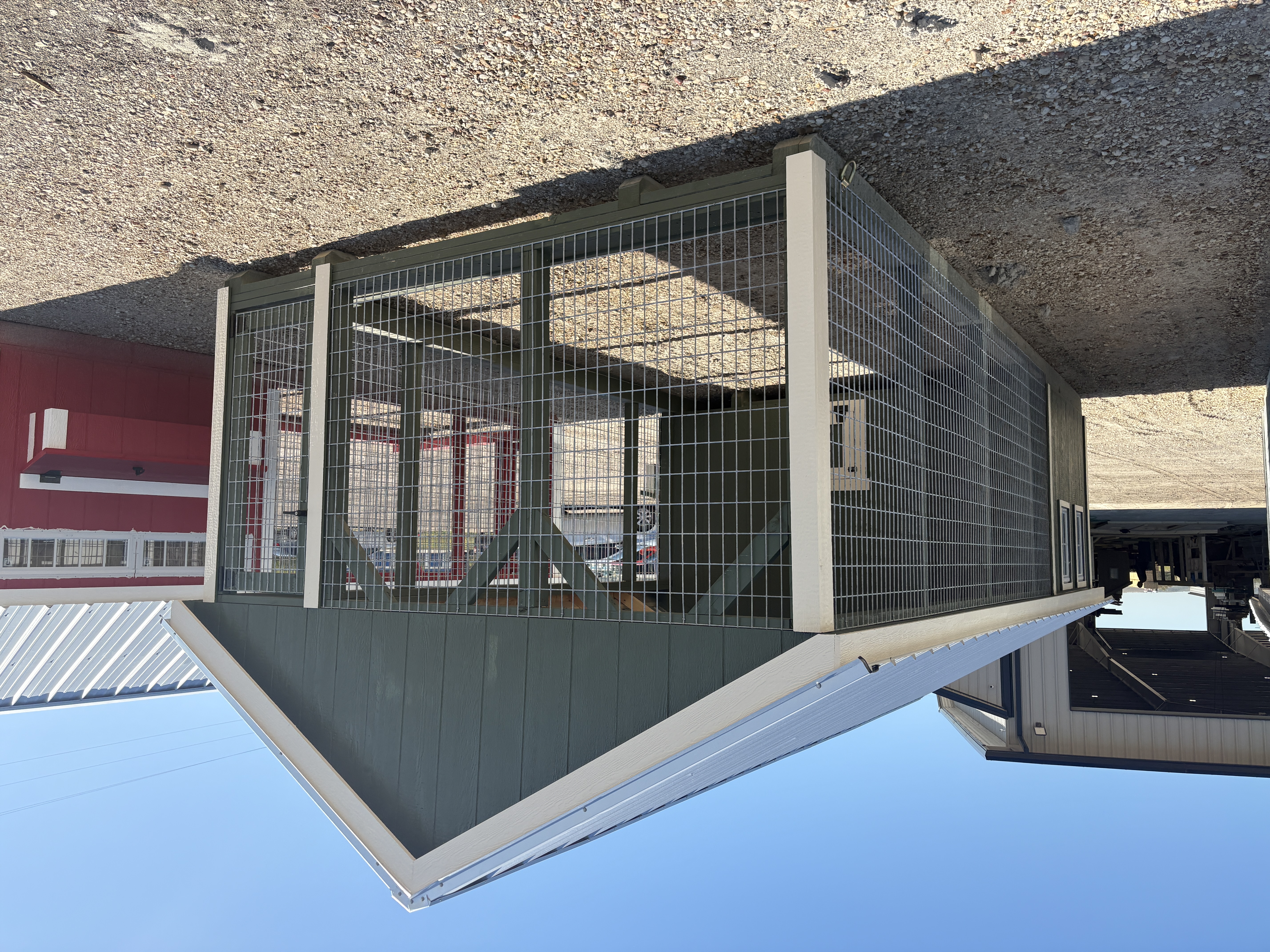 10x20 Chicken Coop #8686