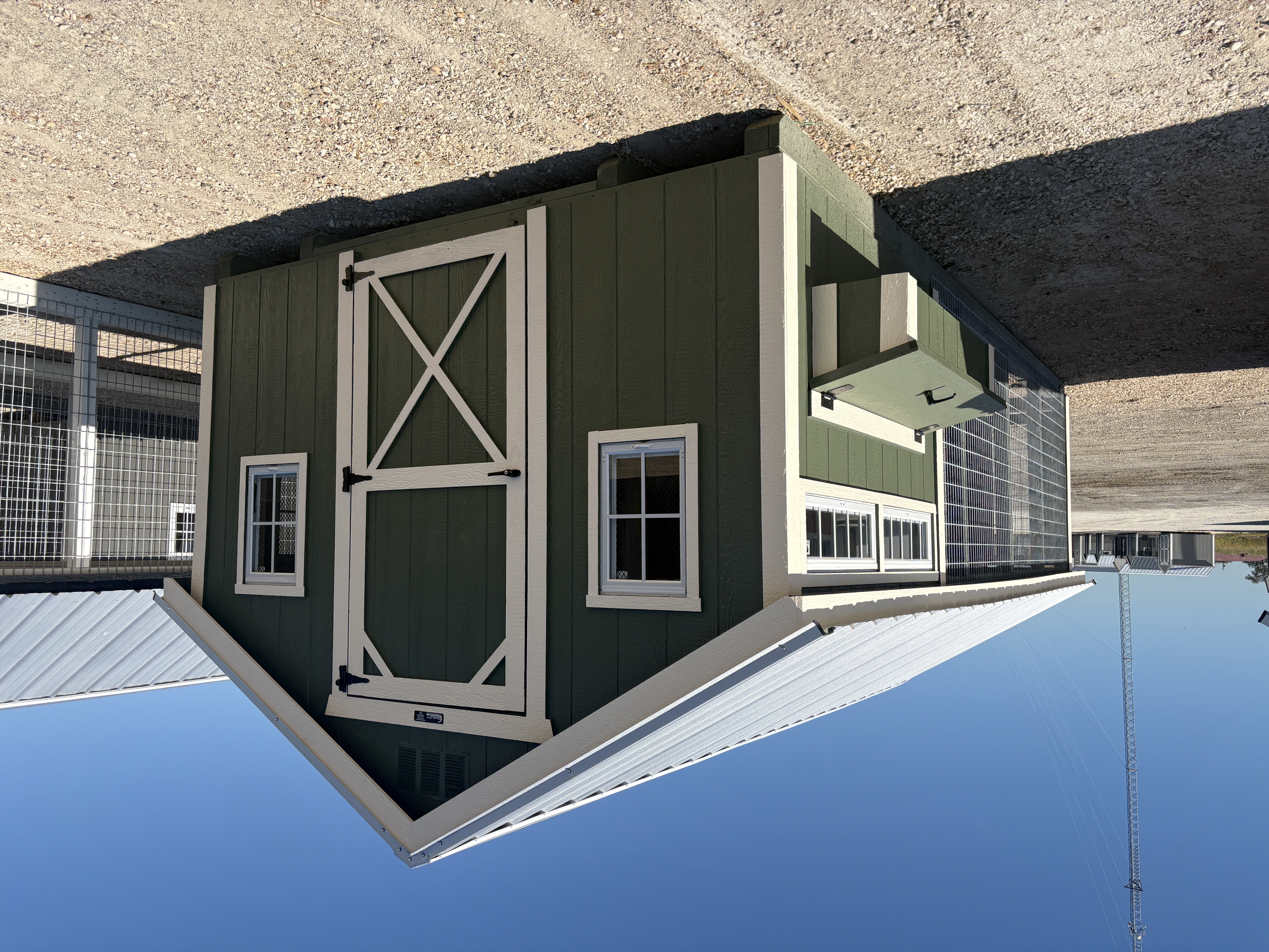 10x20 Chicken Coop #8686