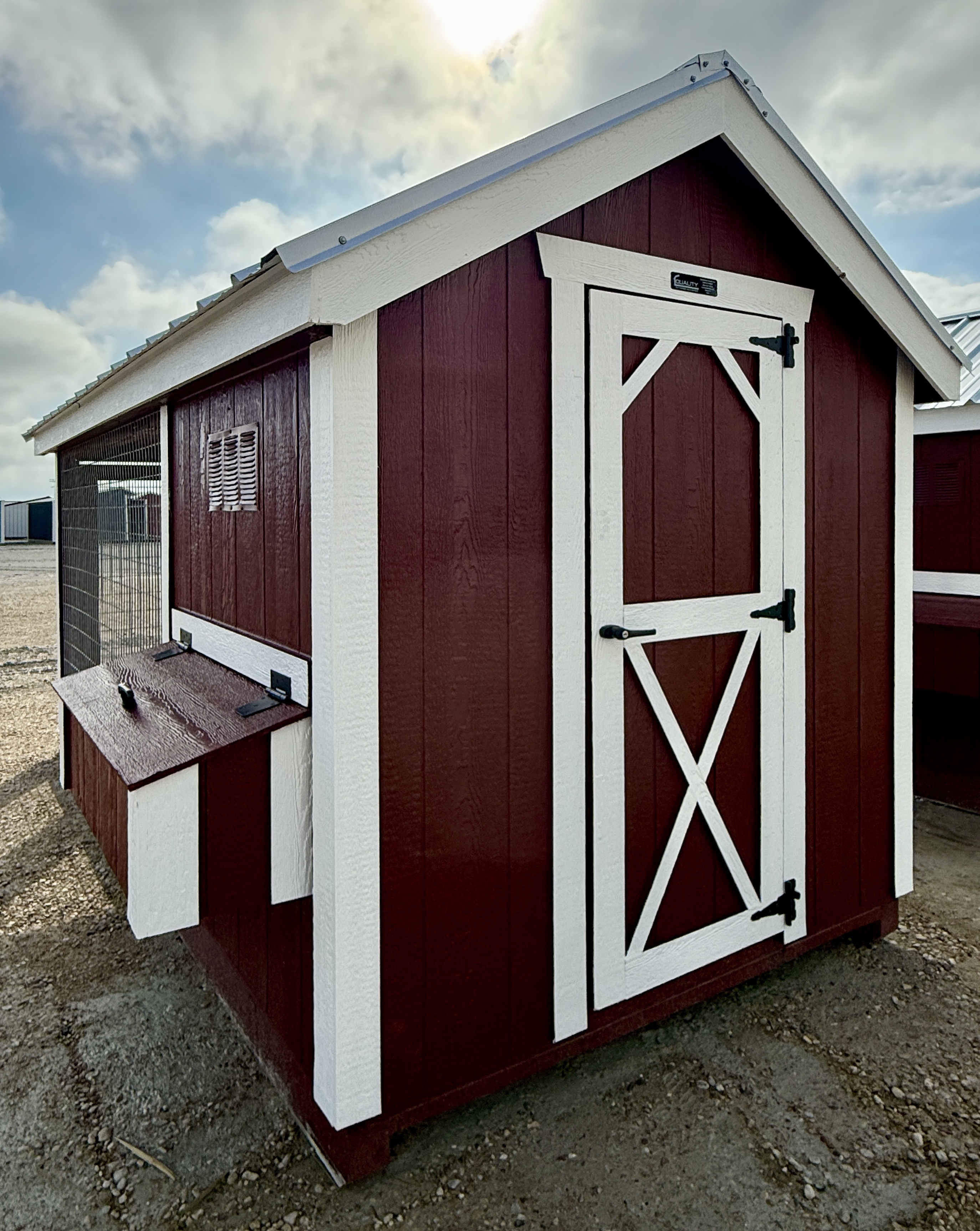 6x12 Chicken Coop #6463
