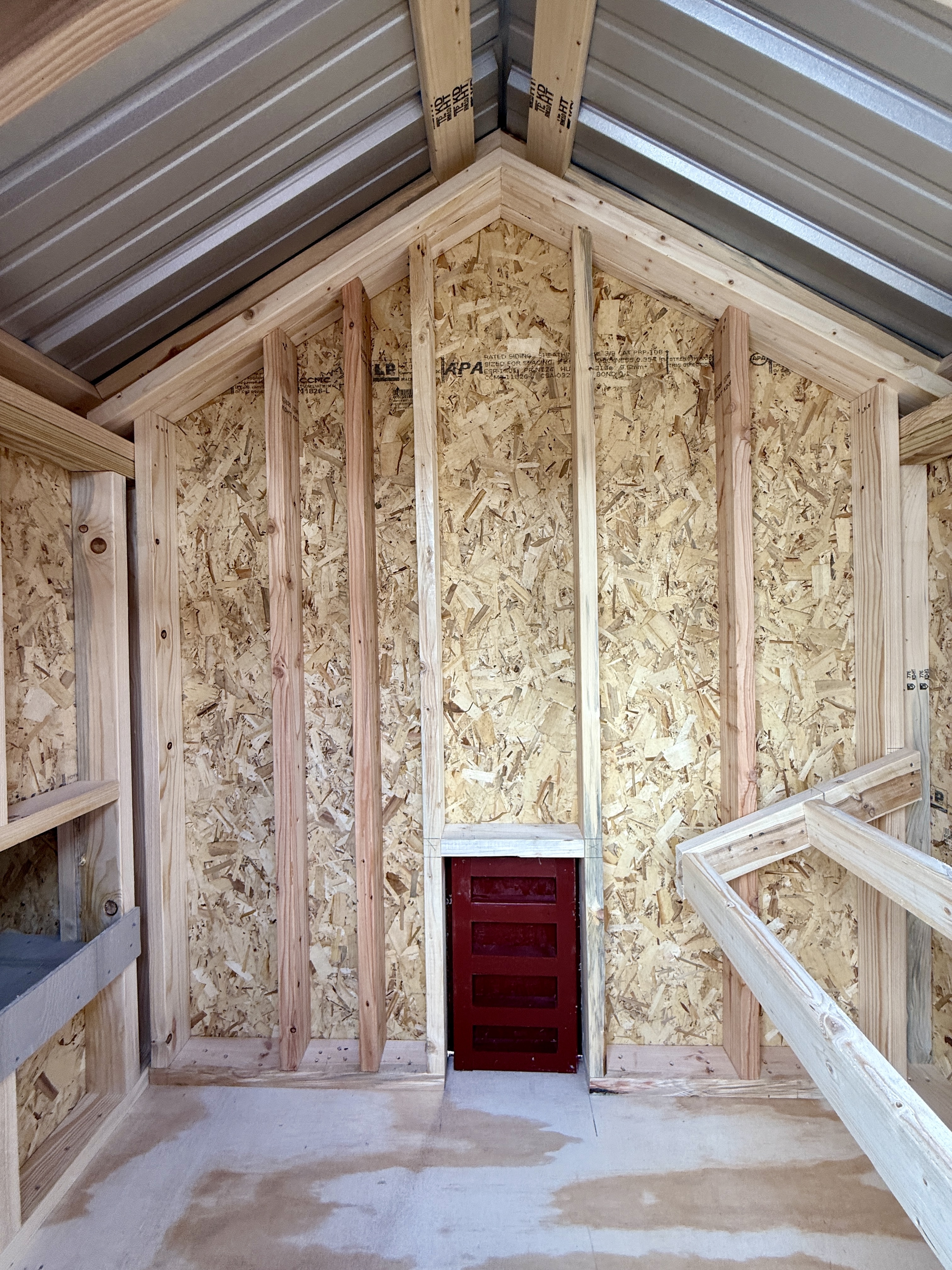 6x12 Chicken Coop #6463