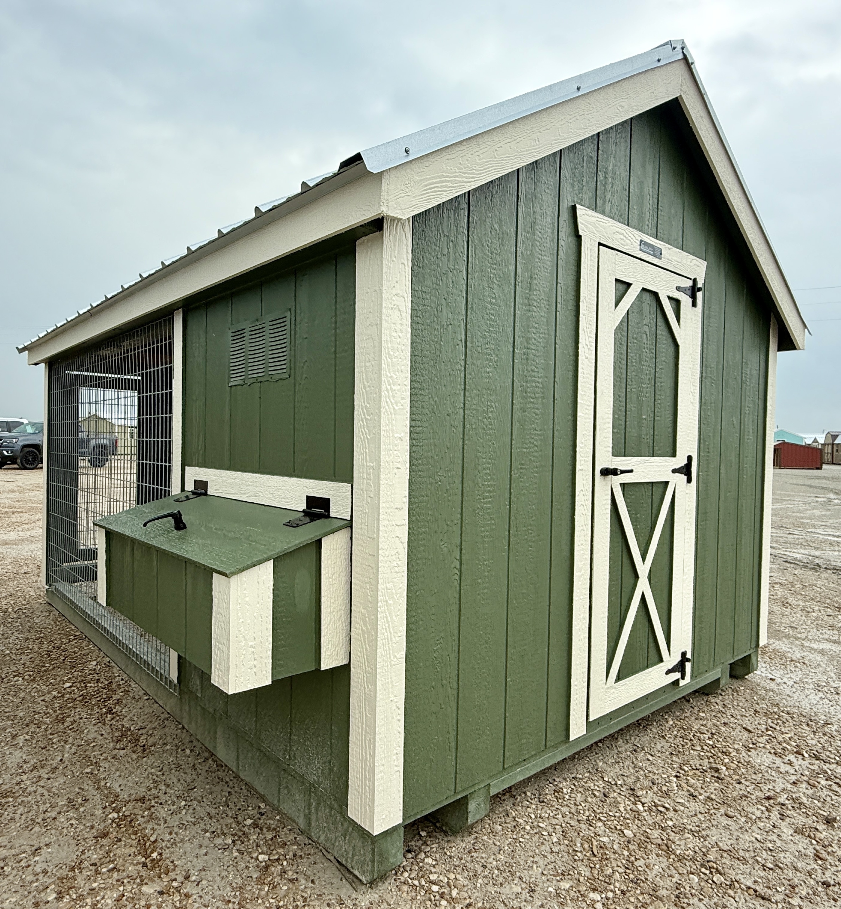 8x12 Chicken Coop #6499