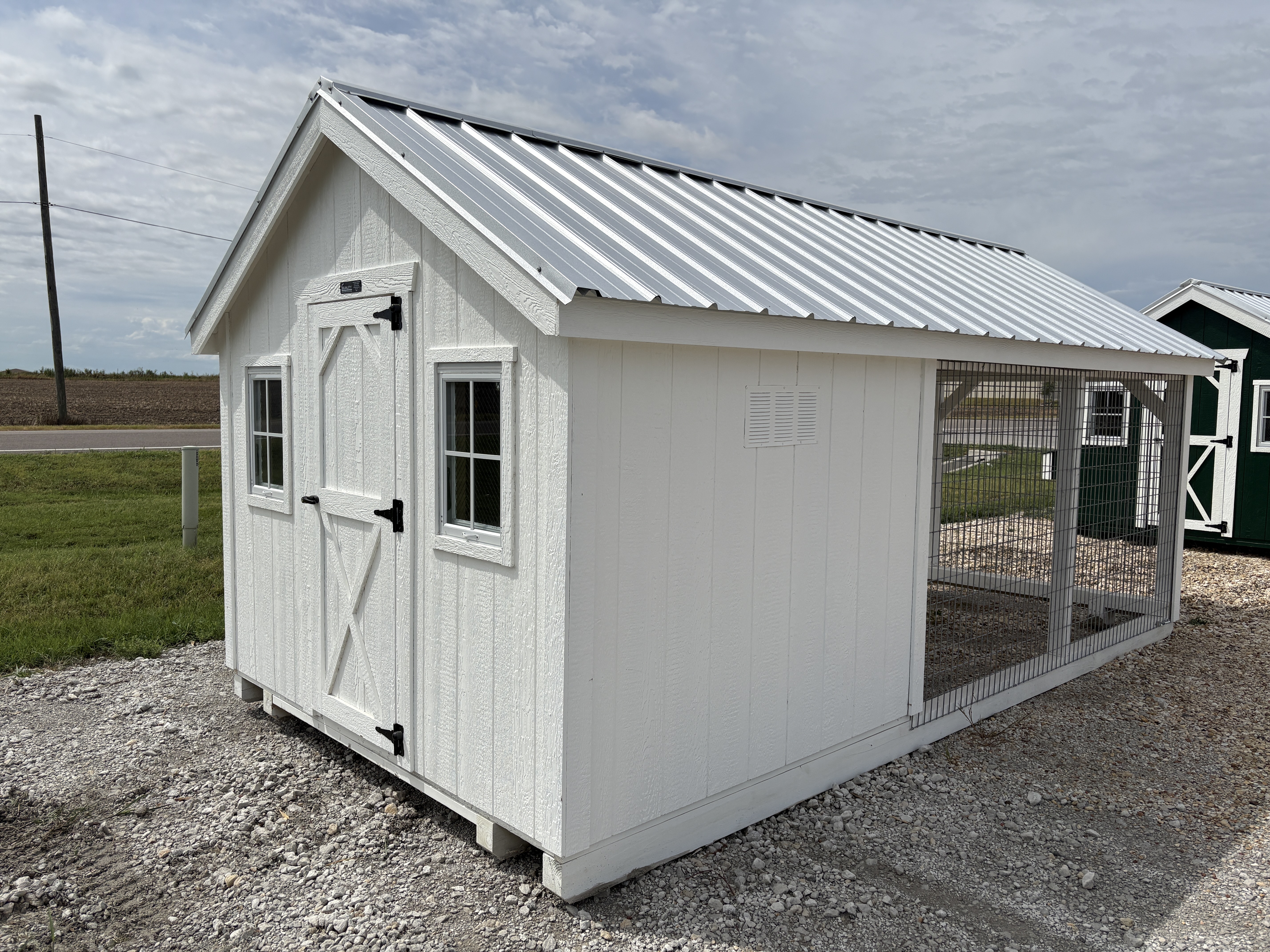8x16 Chicken Coop #6555