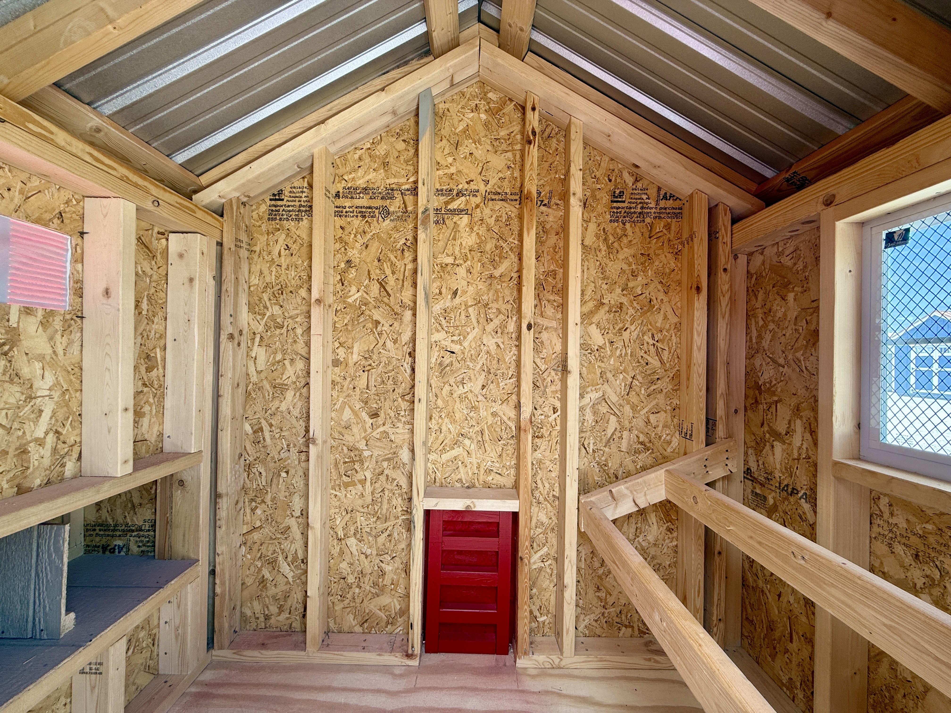 6x12 Chicken Coop #6752