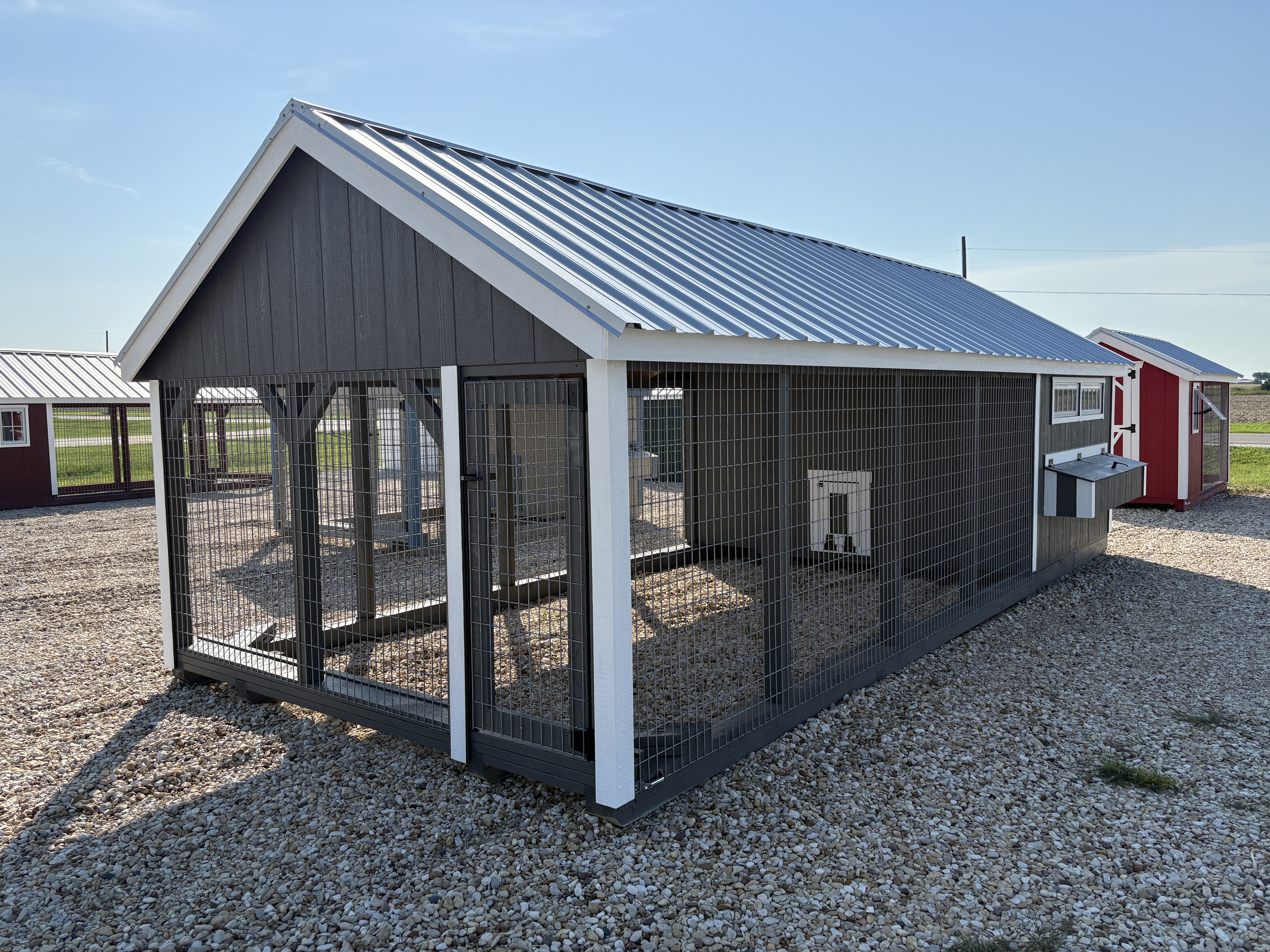 10x24 Chicken Coop #6764