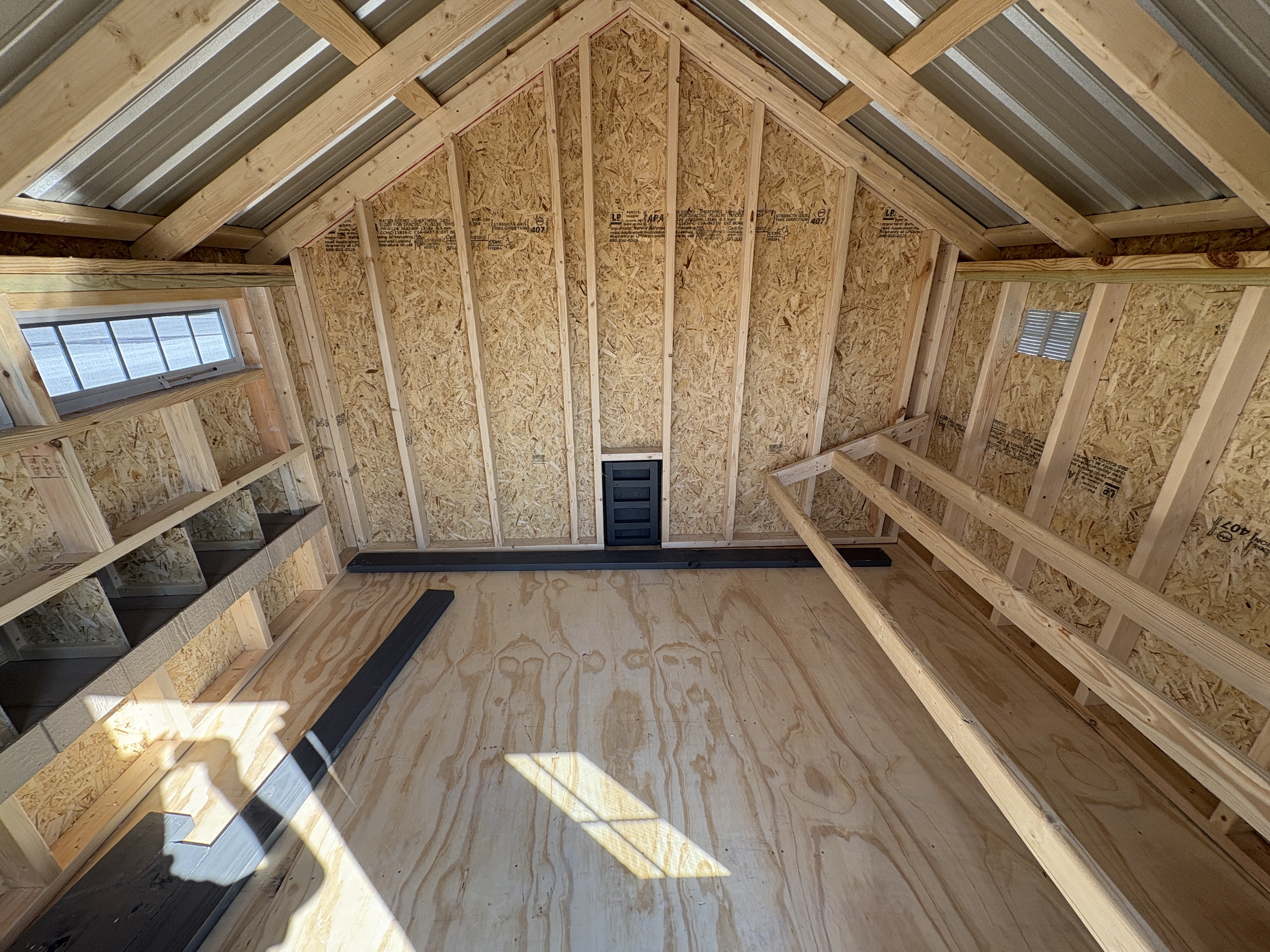 10x24 Chicken Coop #6764