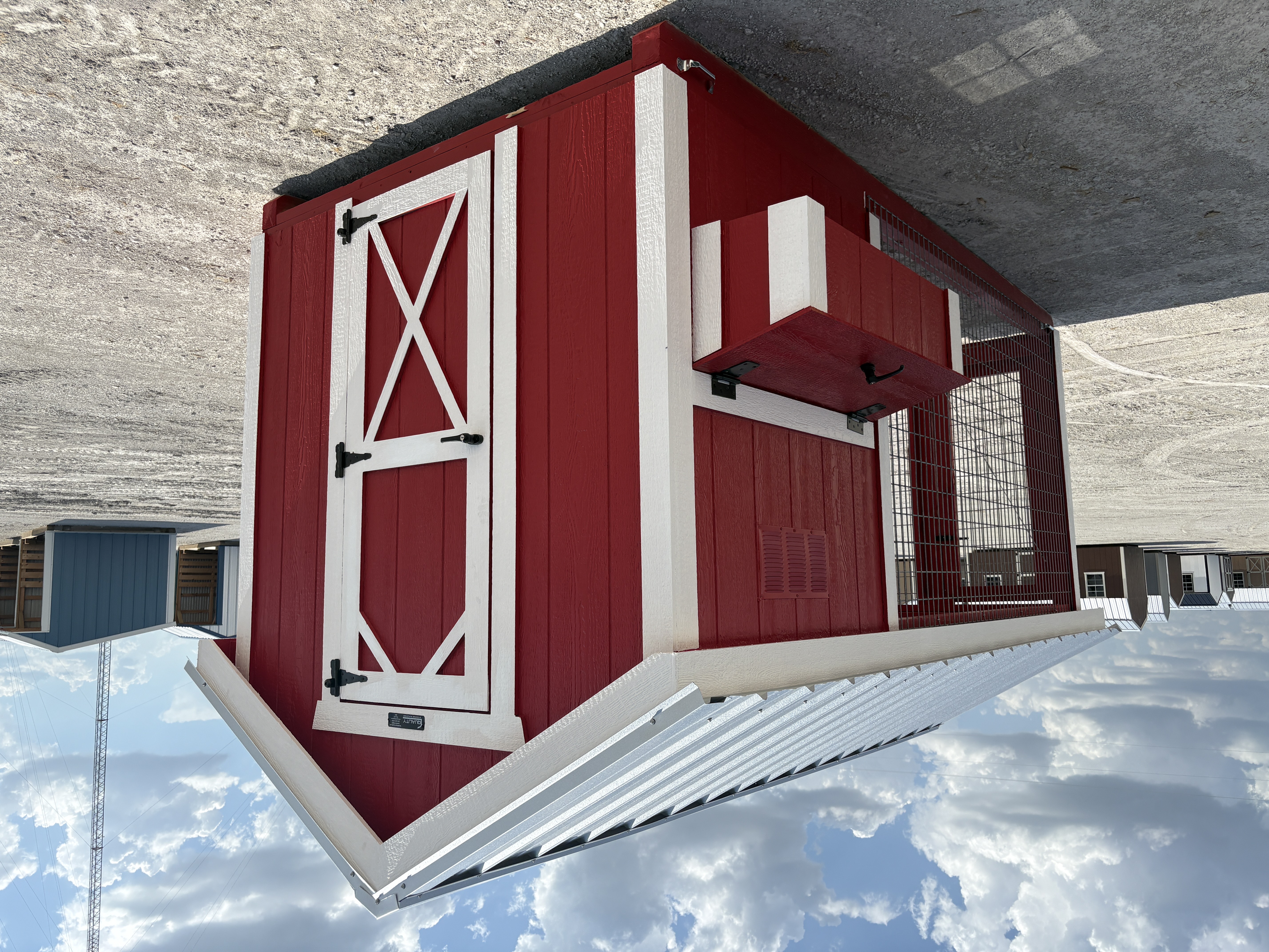 6x12 Chicken Coop #6827