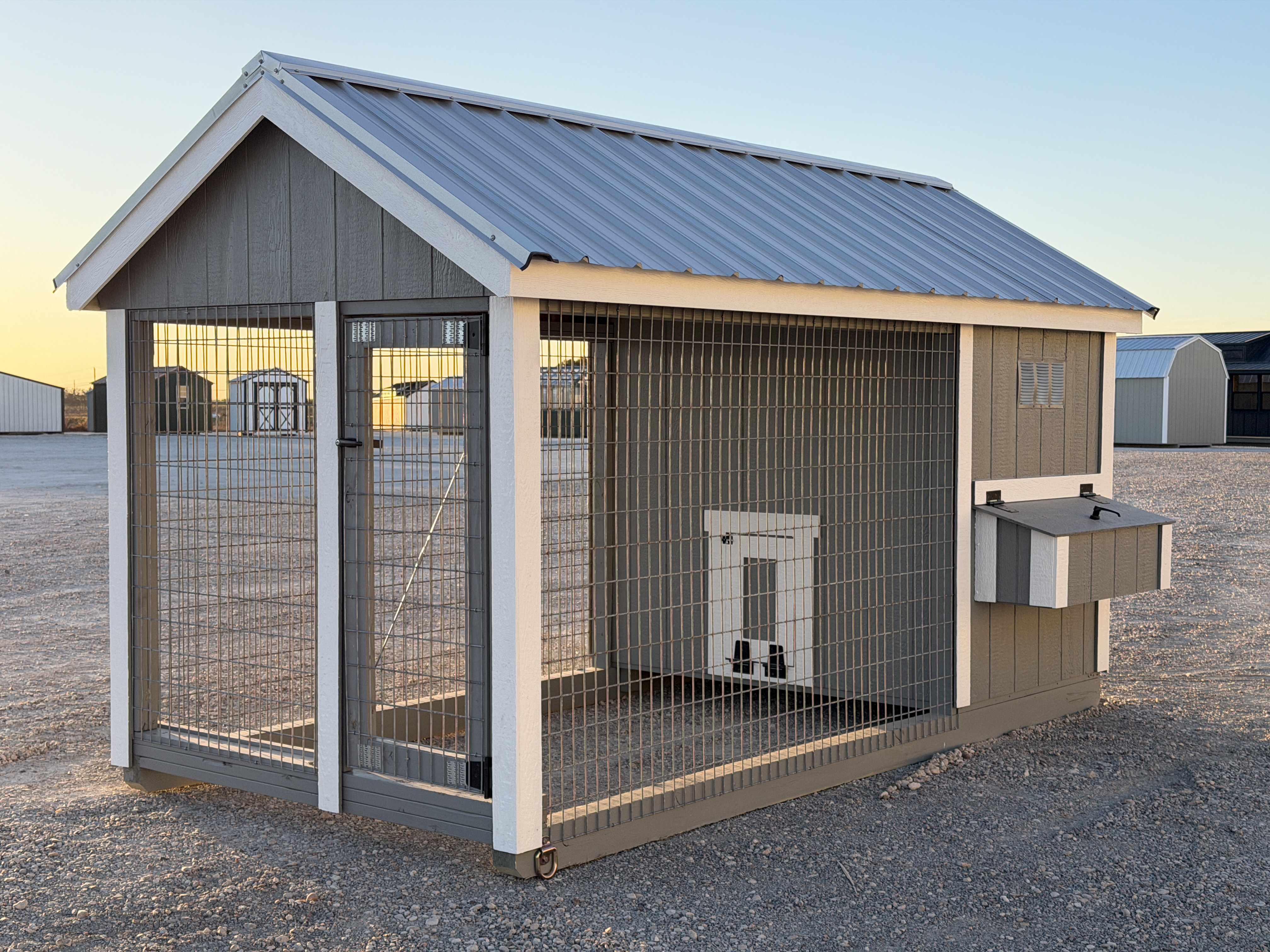 6x12 Chicken Coop #7008