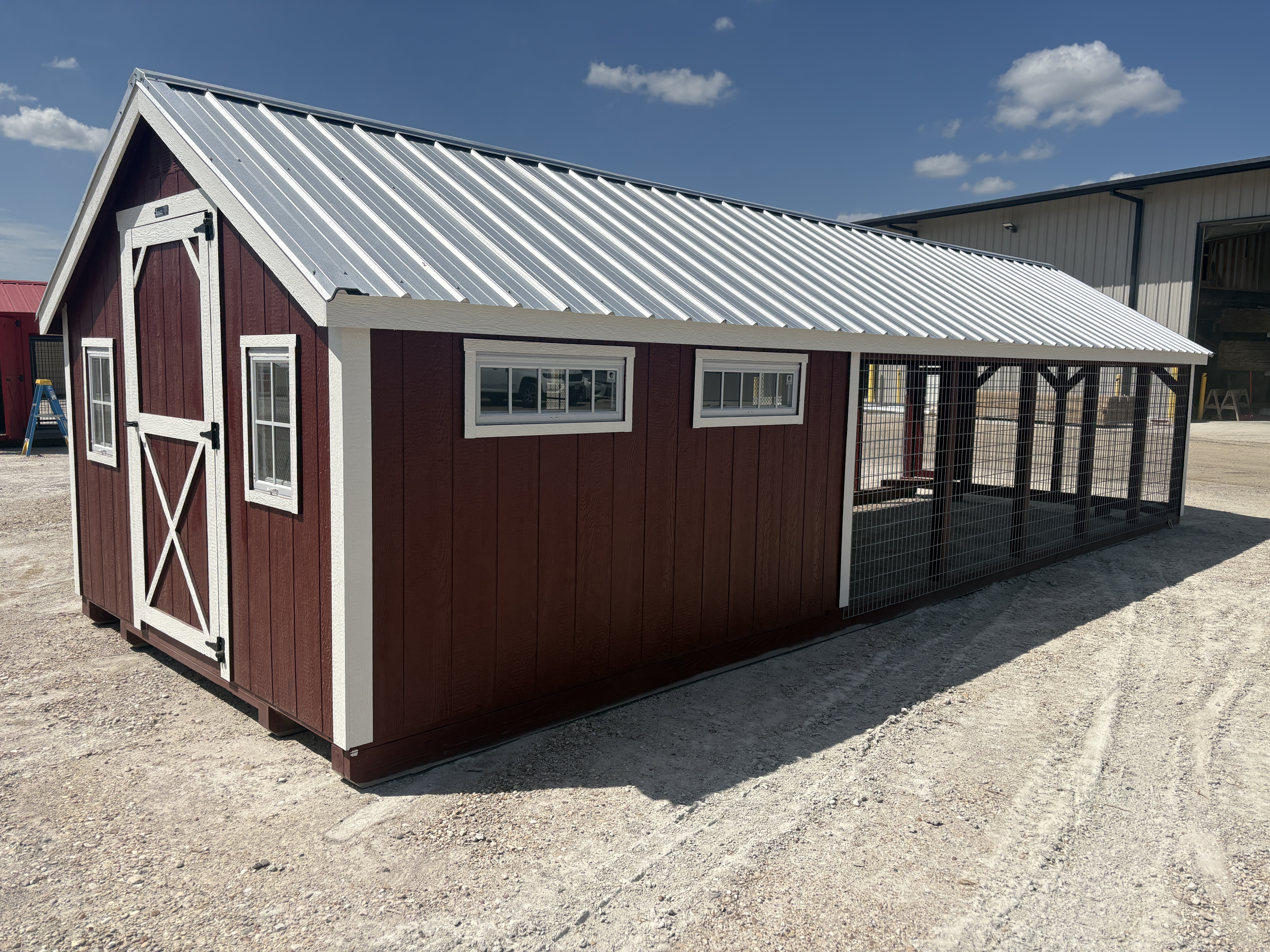 10x30 Chicken Coop #7012