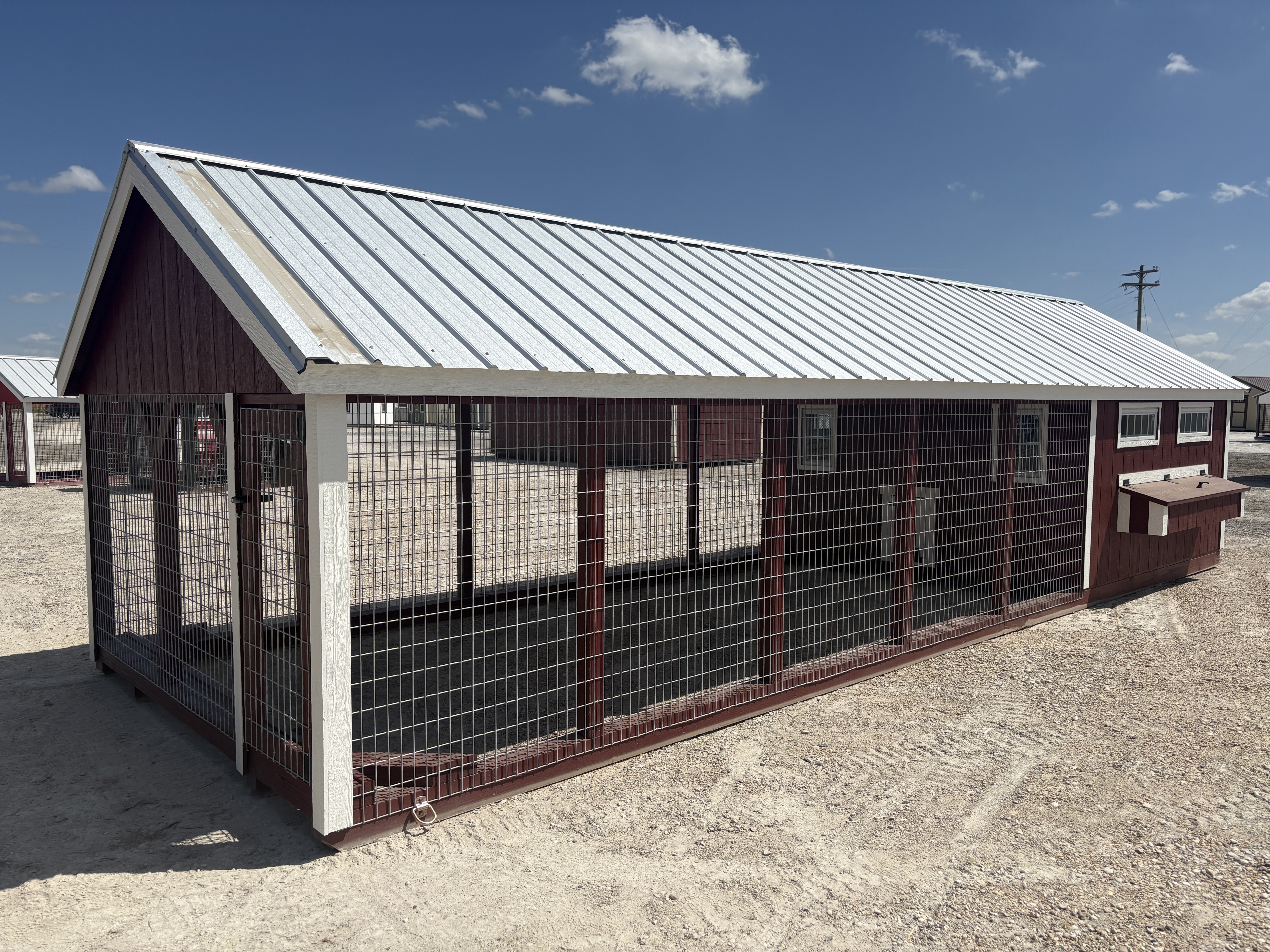 10x30 Chicken Coop #7012