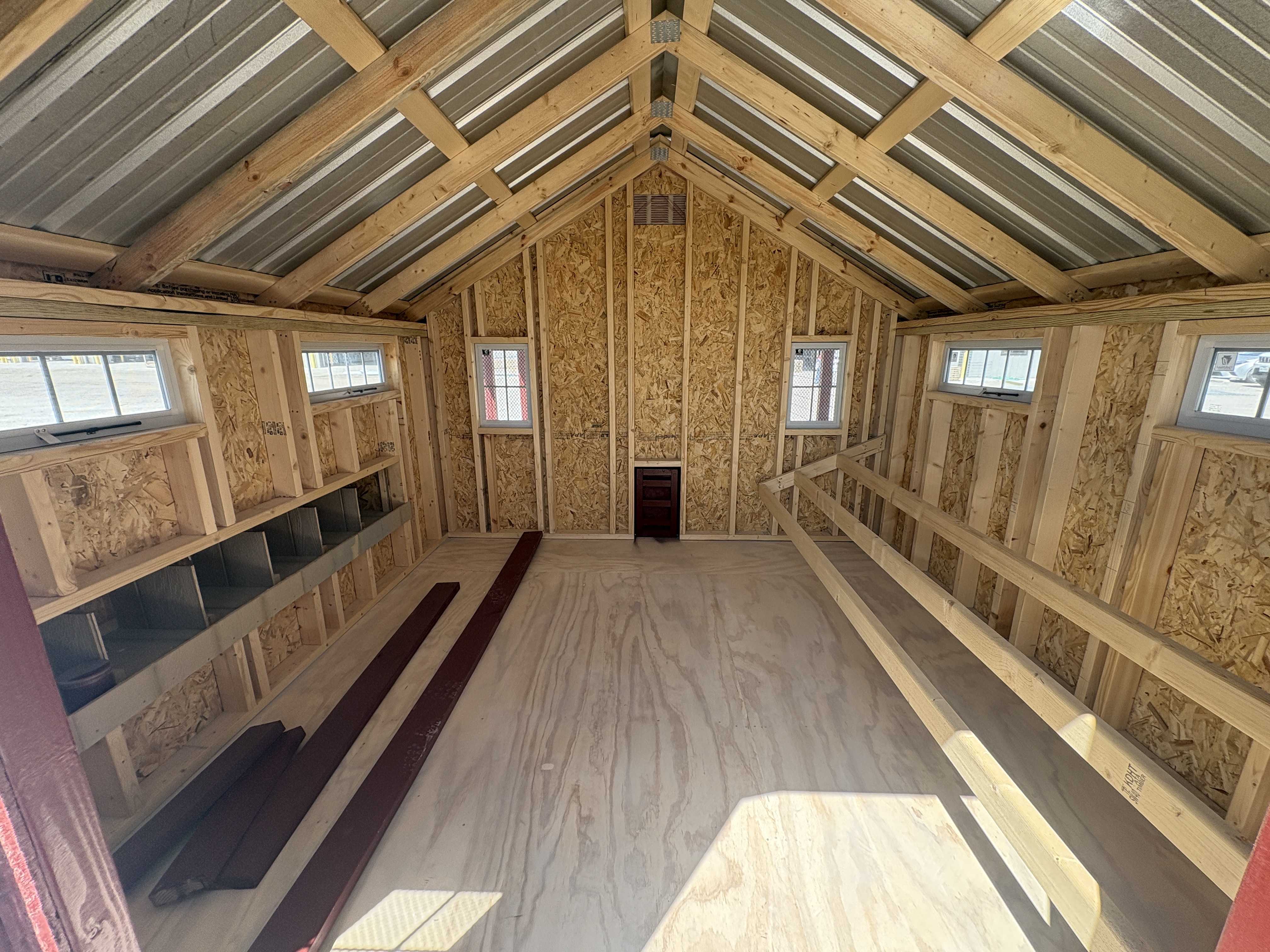 10x30 Chicken Coop #7012