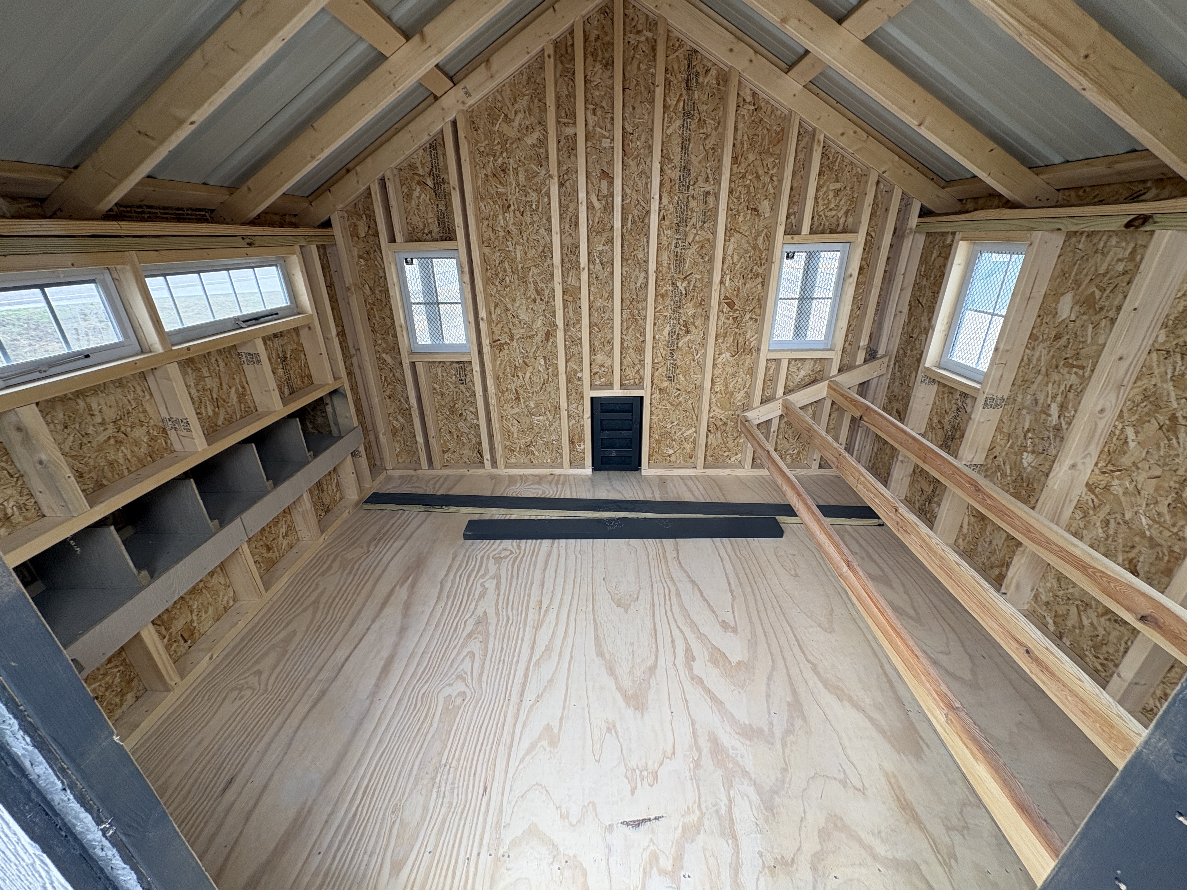 10x24 Chicken Coop #7246