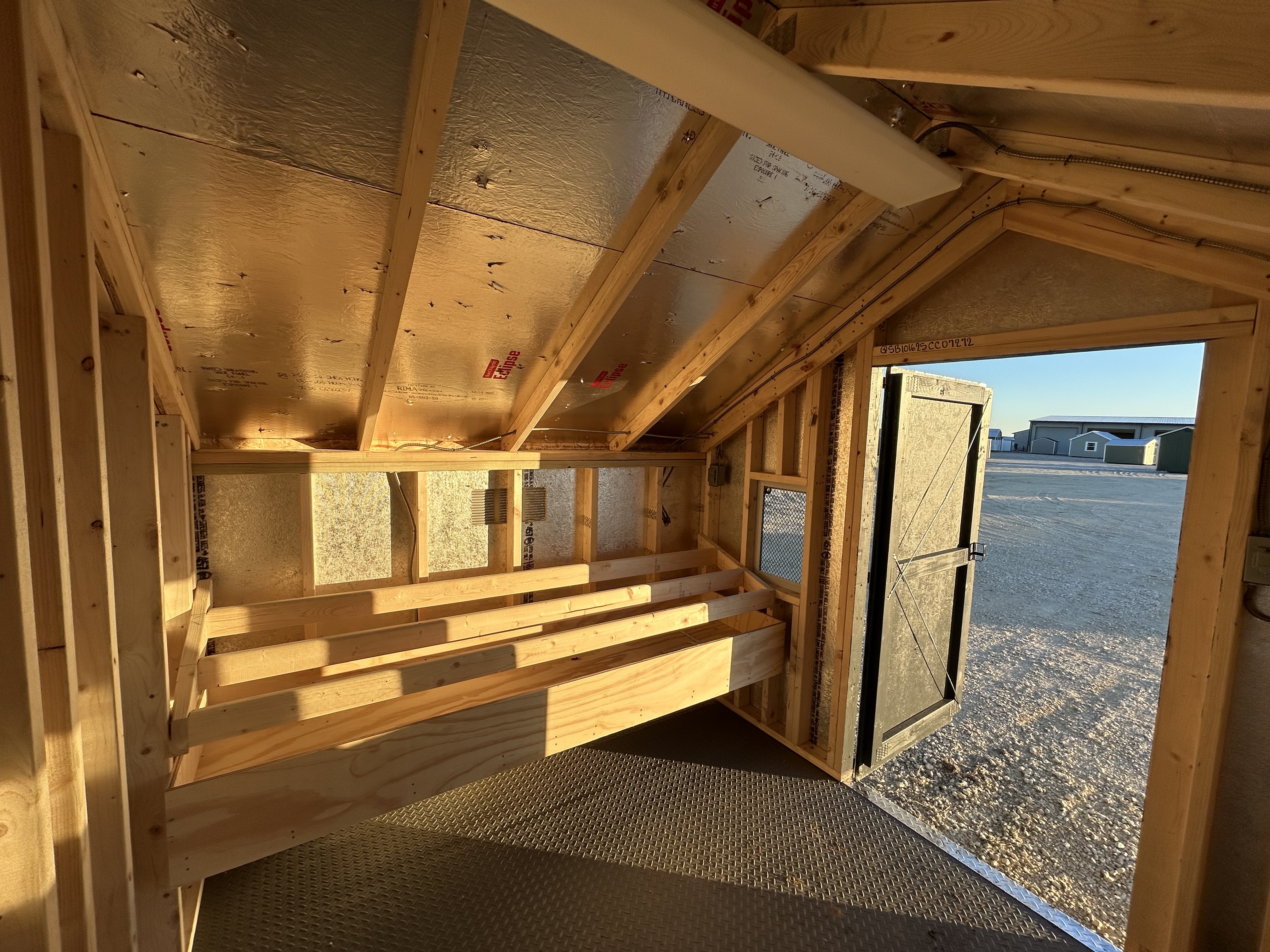 10x24 Chicken Coop #7272