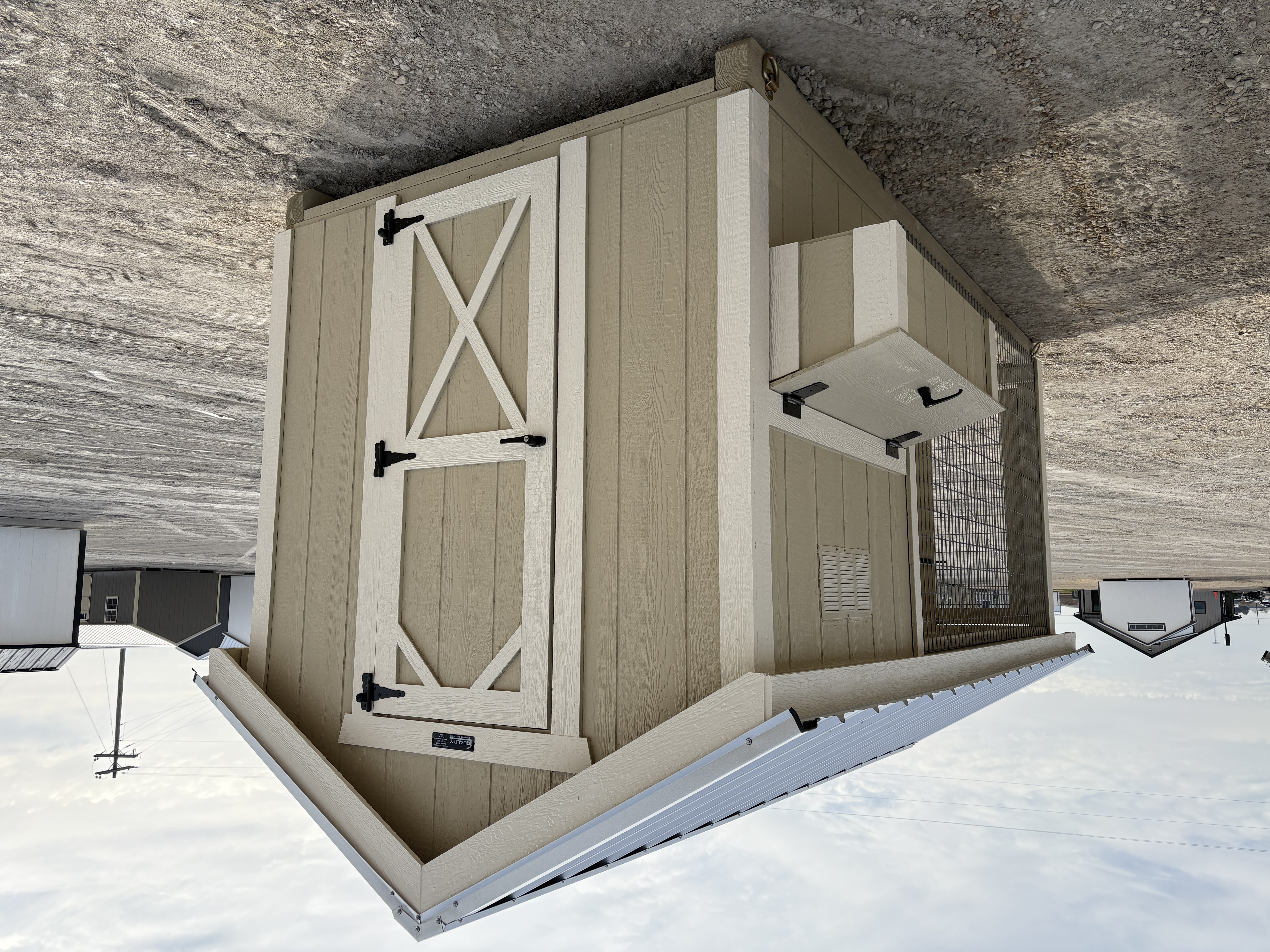 6x12 Chicken Coop #7345