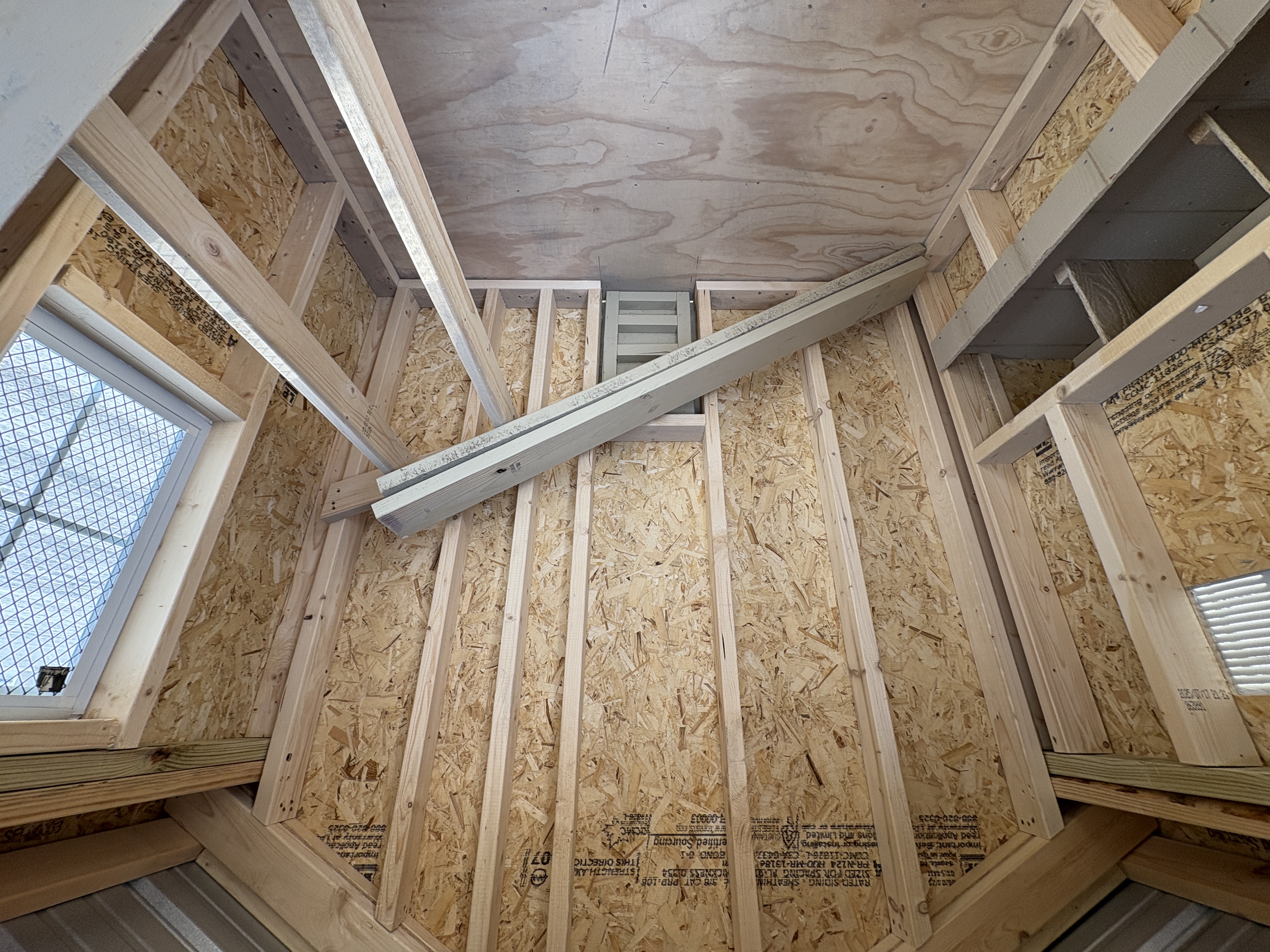 6x12 Chicken Coop #7345