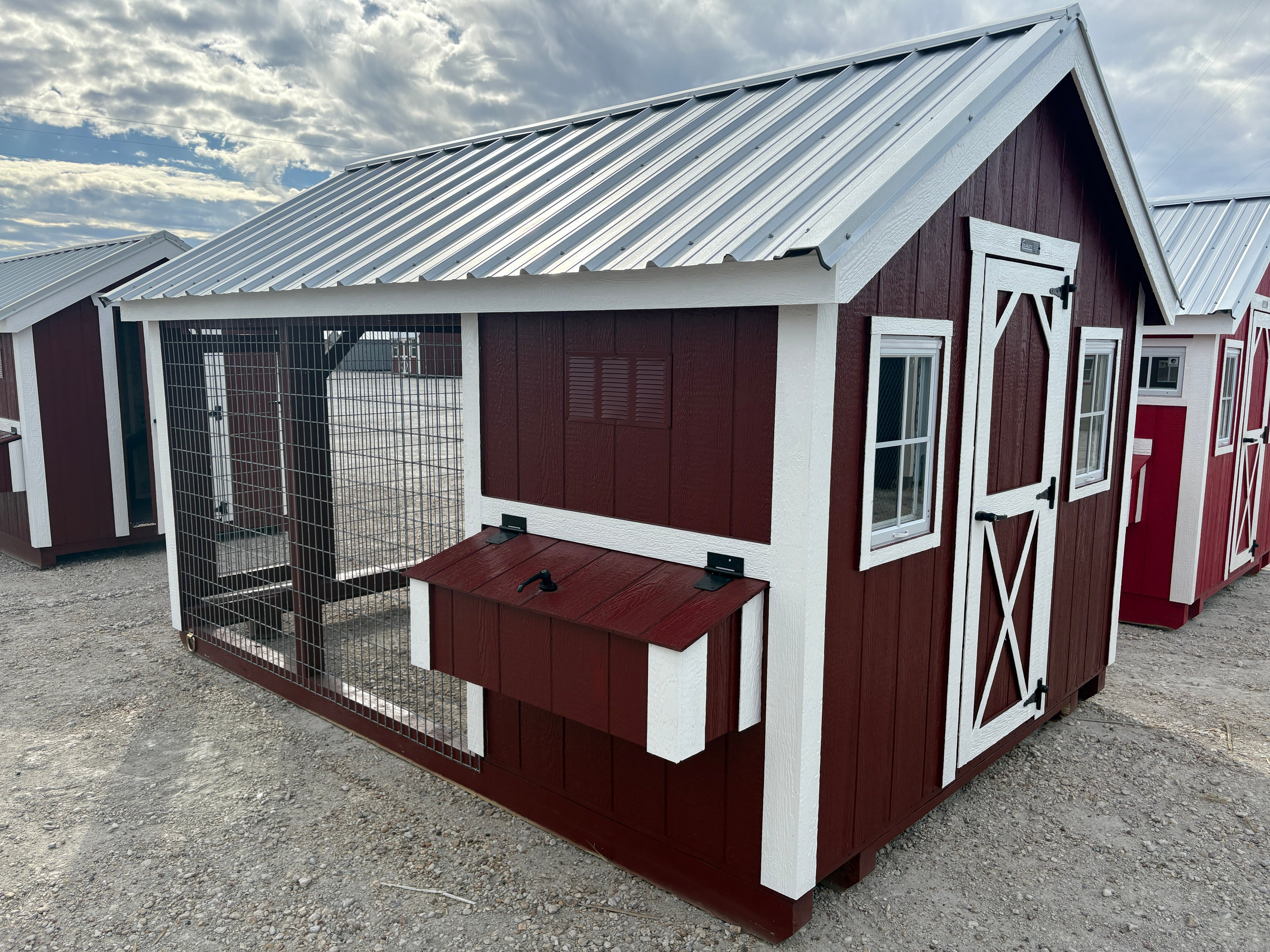 8x12 Chicken Coop #7348