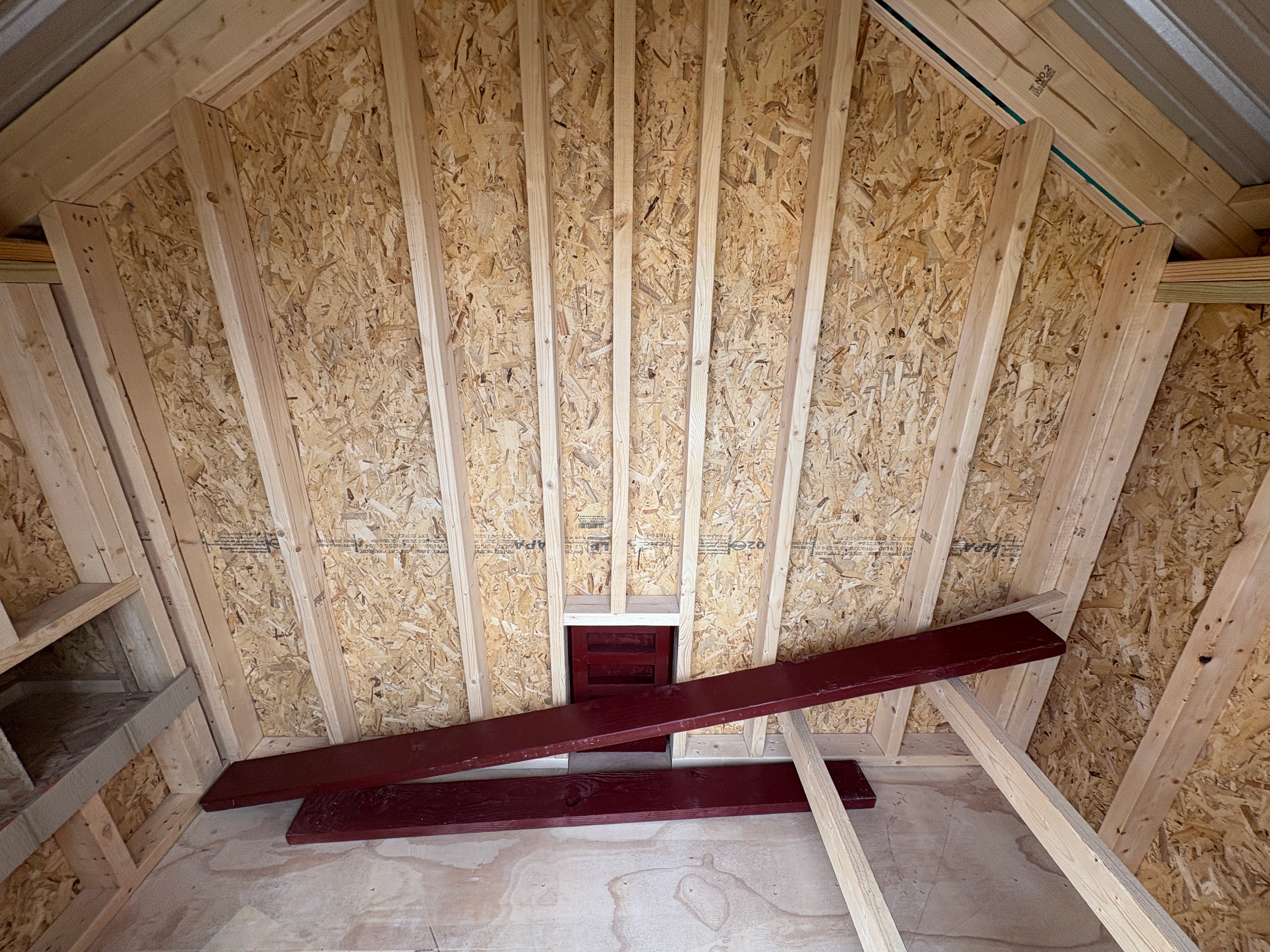 8x12 Chicken Coop #7348