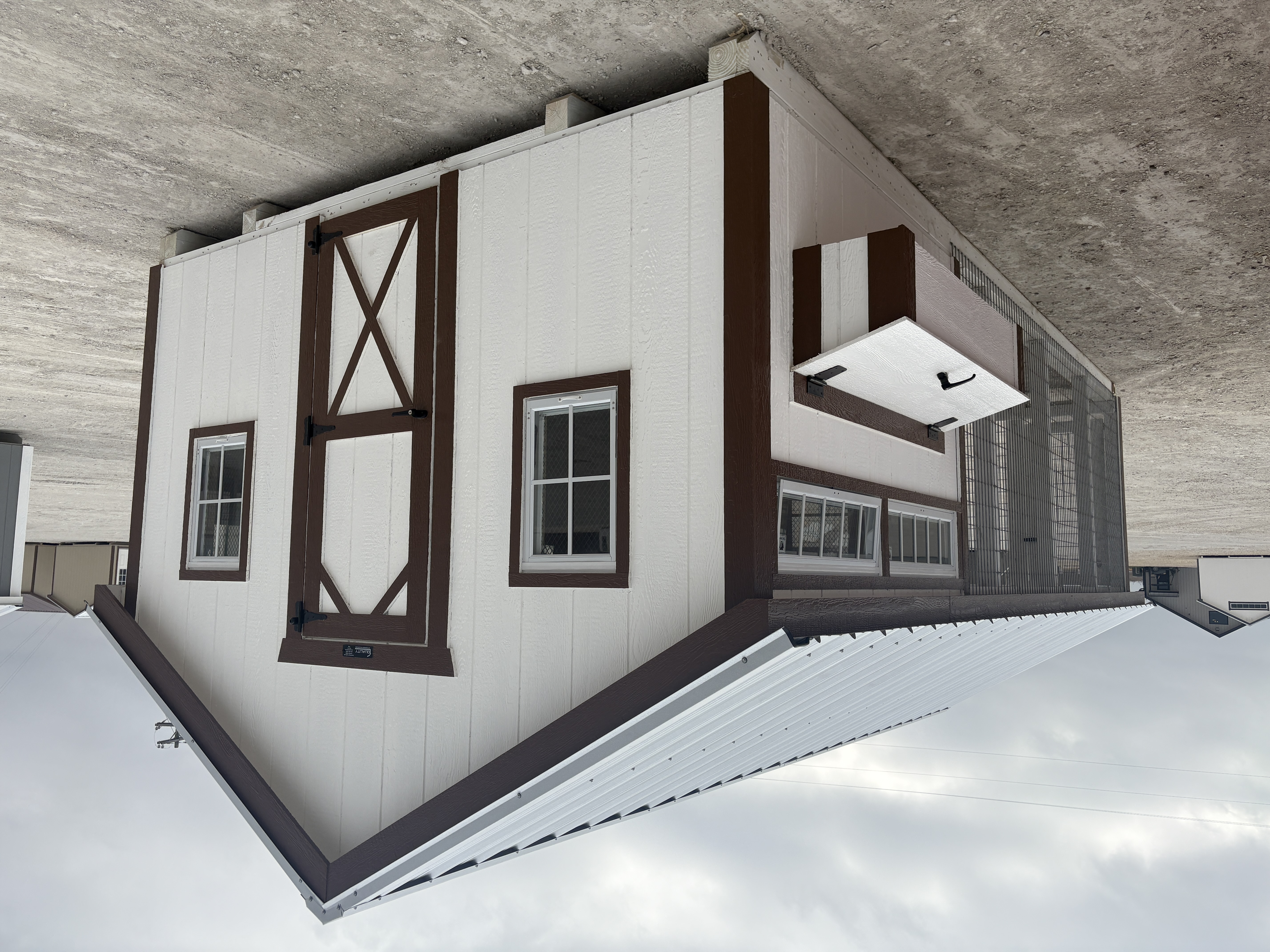 10x20 Chicken Coop #7492