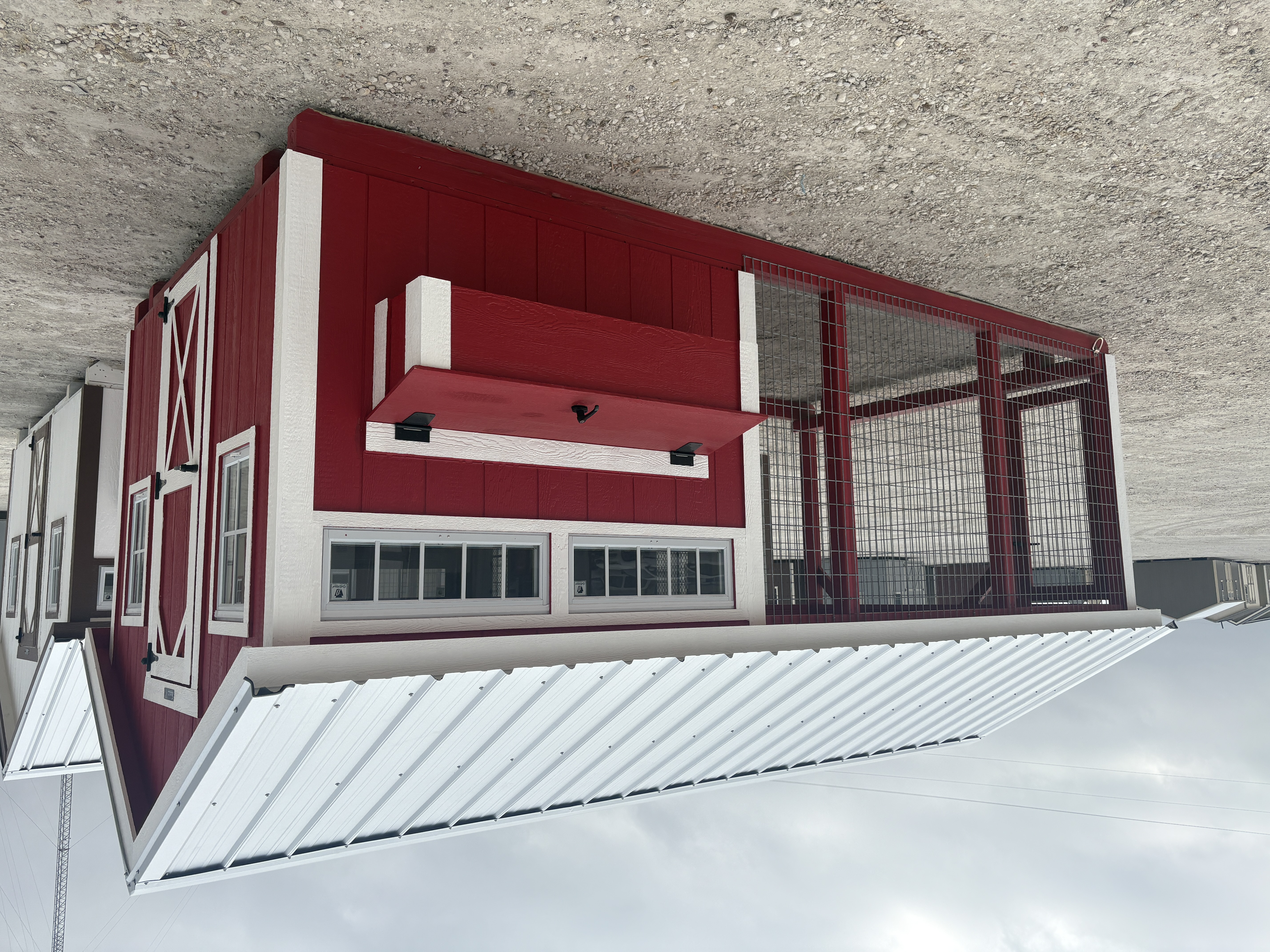 8x16 Chicken Coop #7495