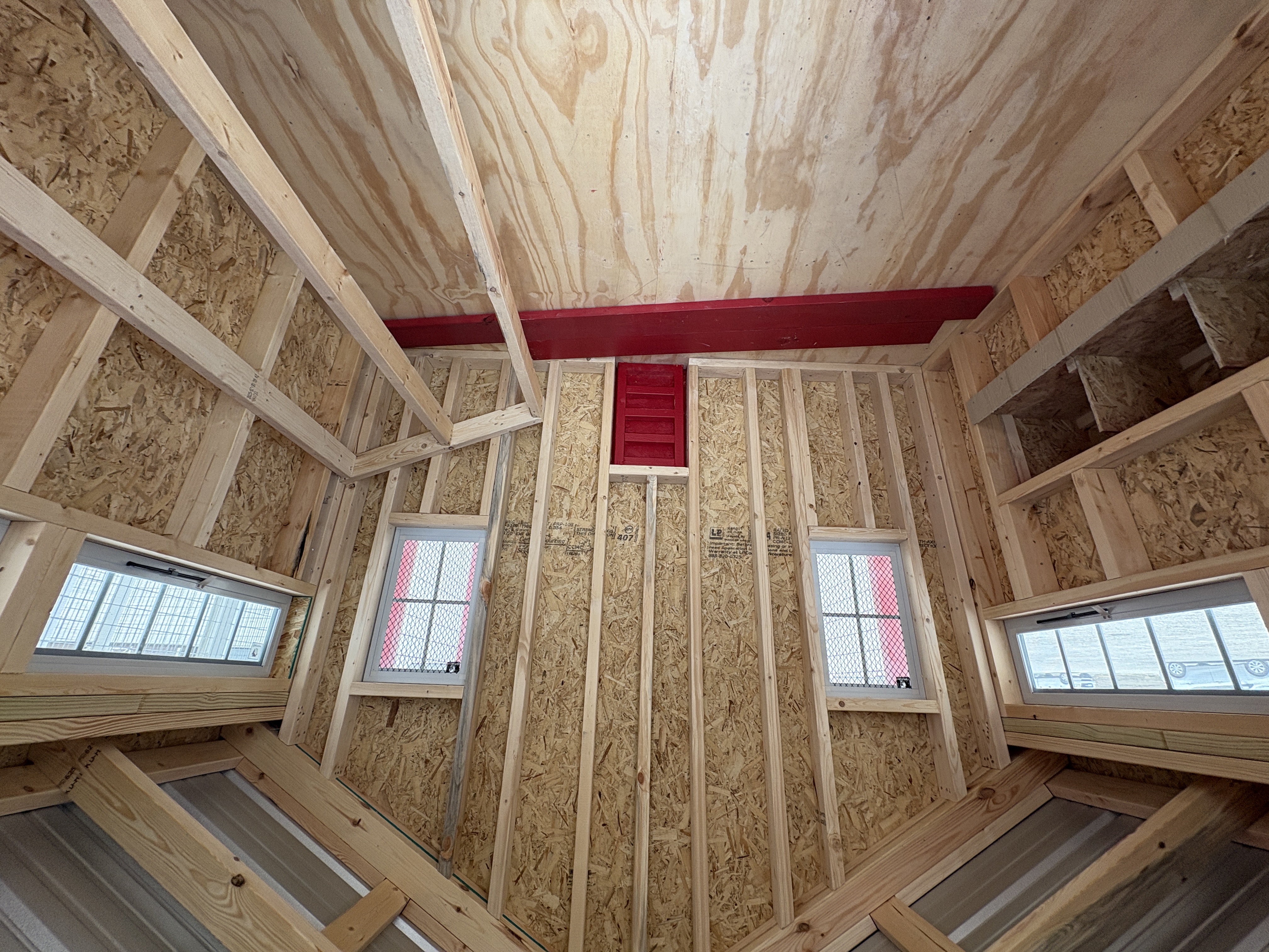 8x16 Chicken Coop #7495