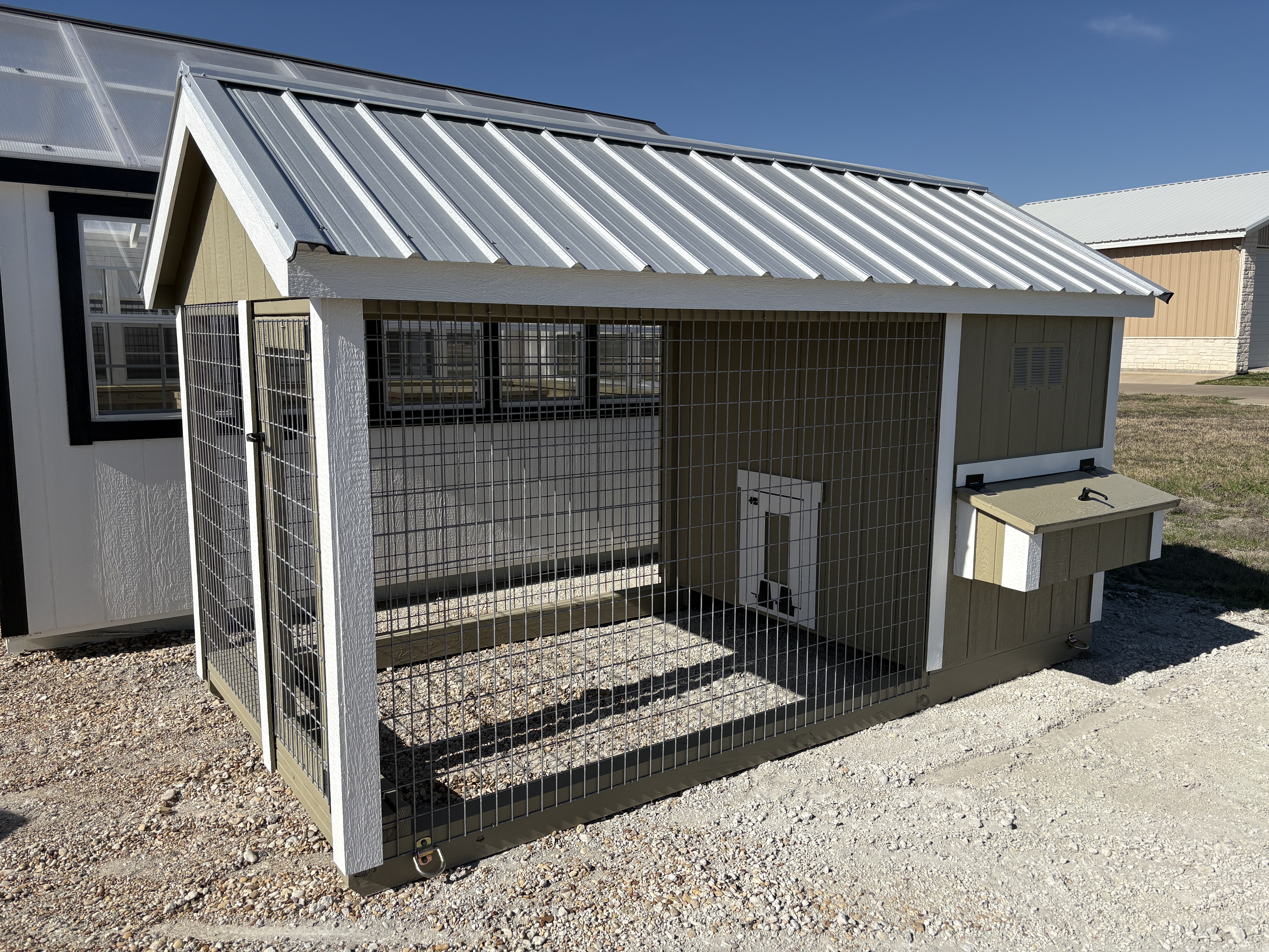 6x12 Chicken Coop #7617