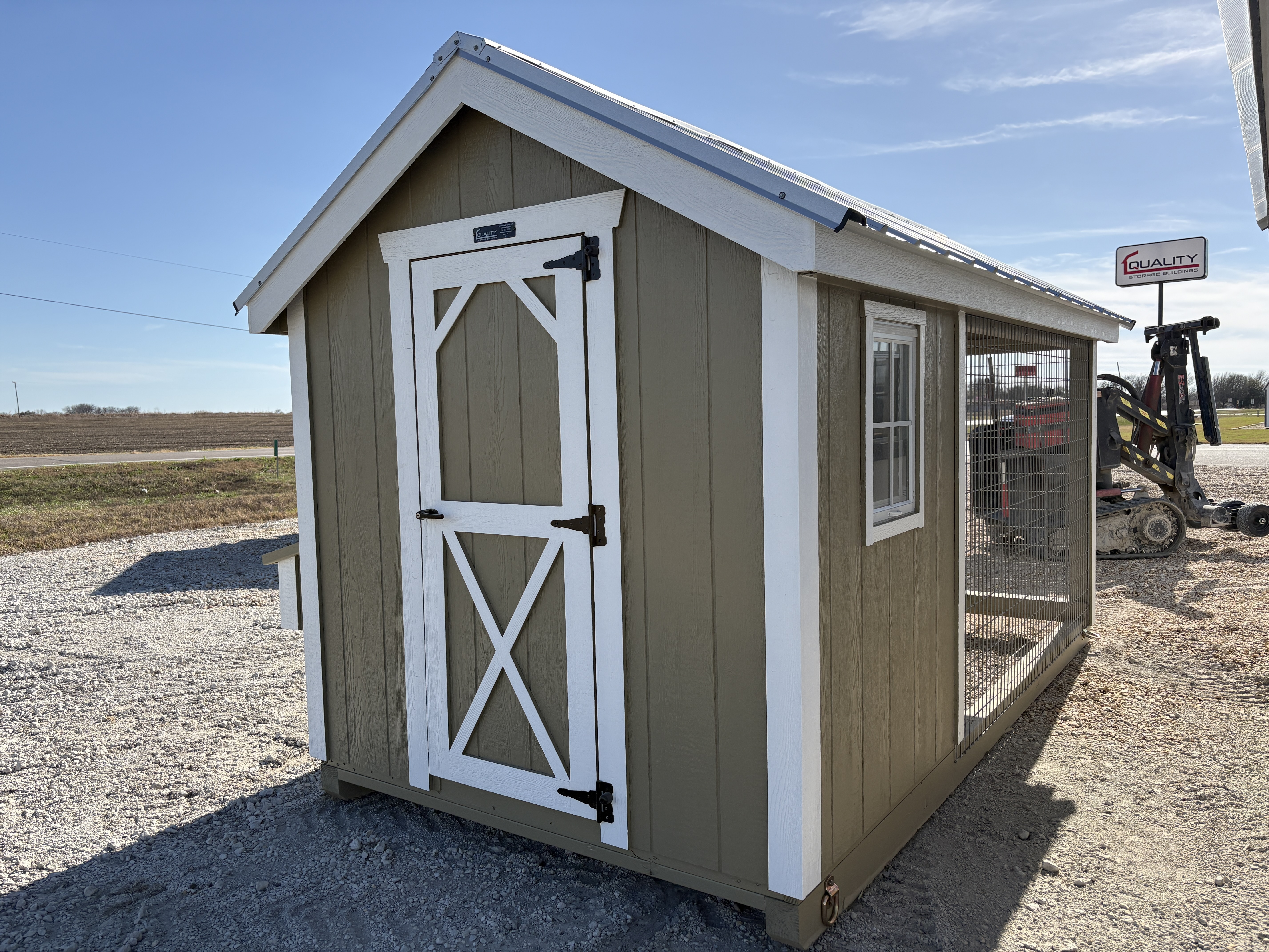 6x12 Chicken Coop #7617