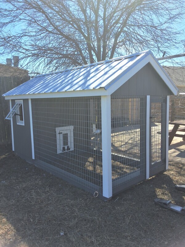 6x12 Chicken Coop #7619