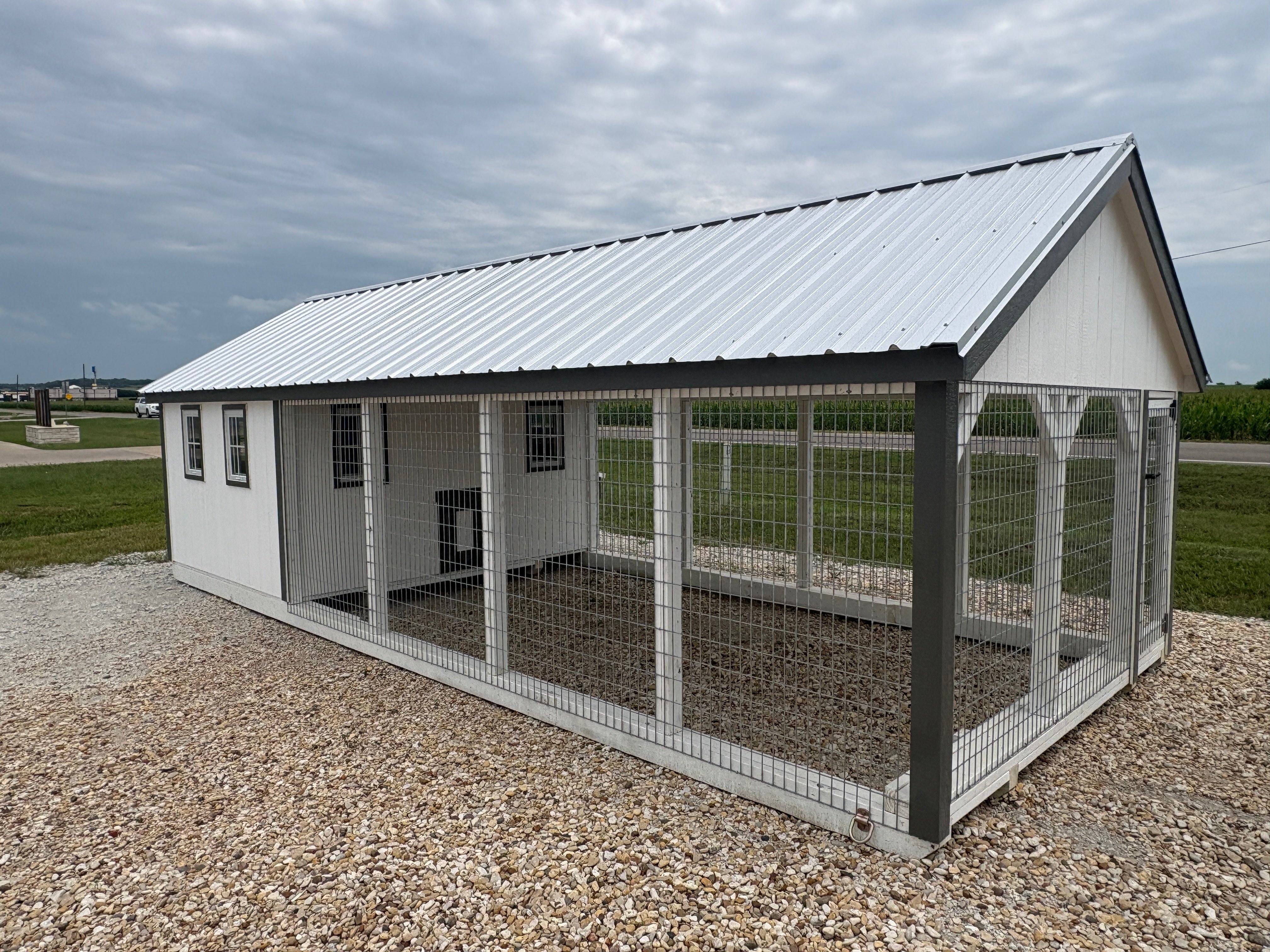 10x24 Chicken Coop #7621