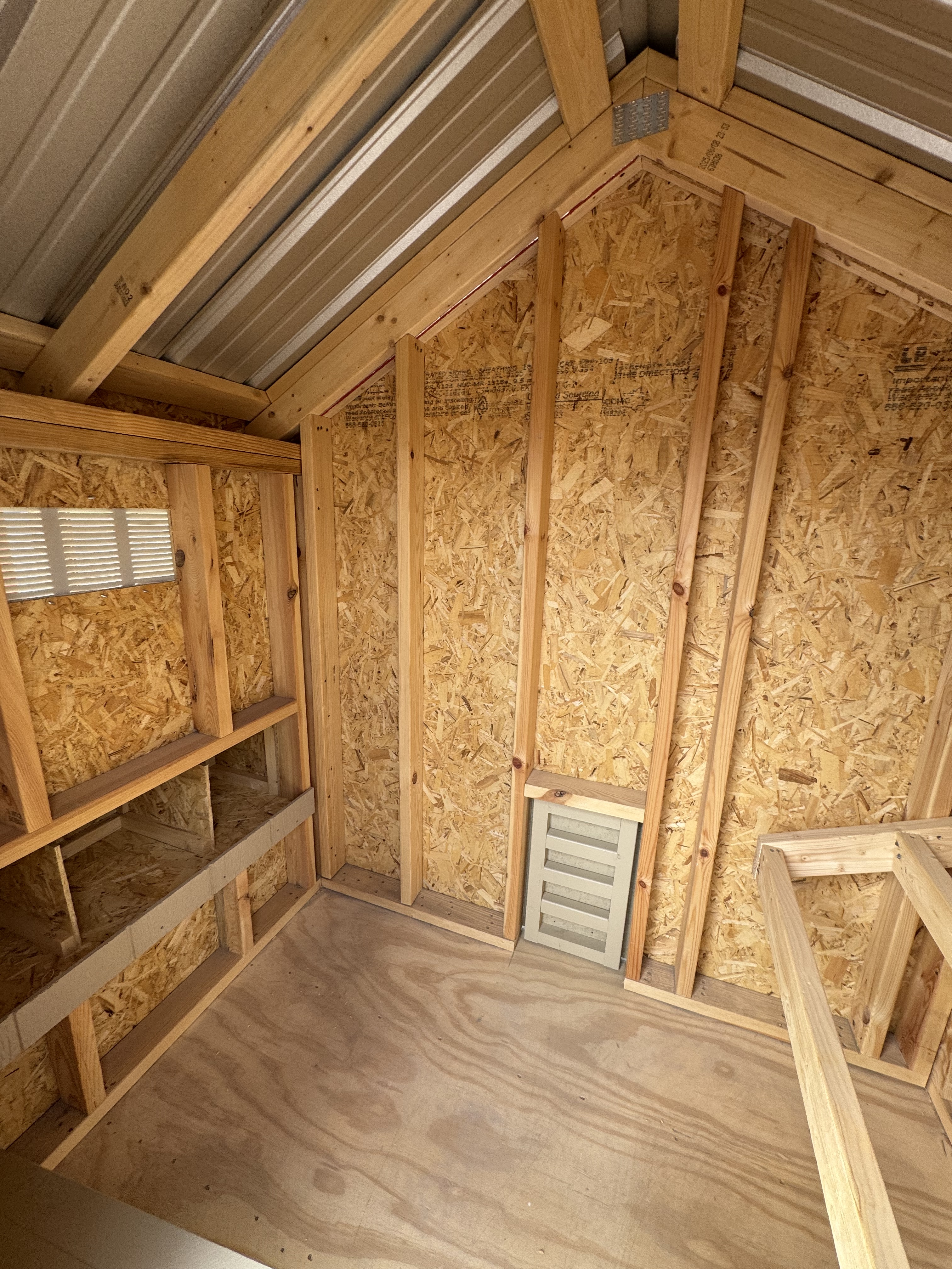 6x12 Chicken Coop #7776