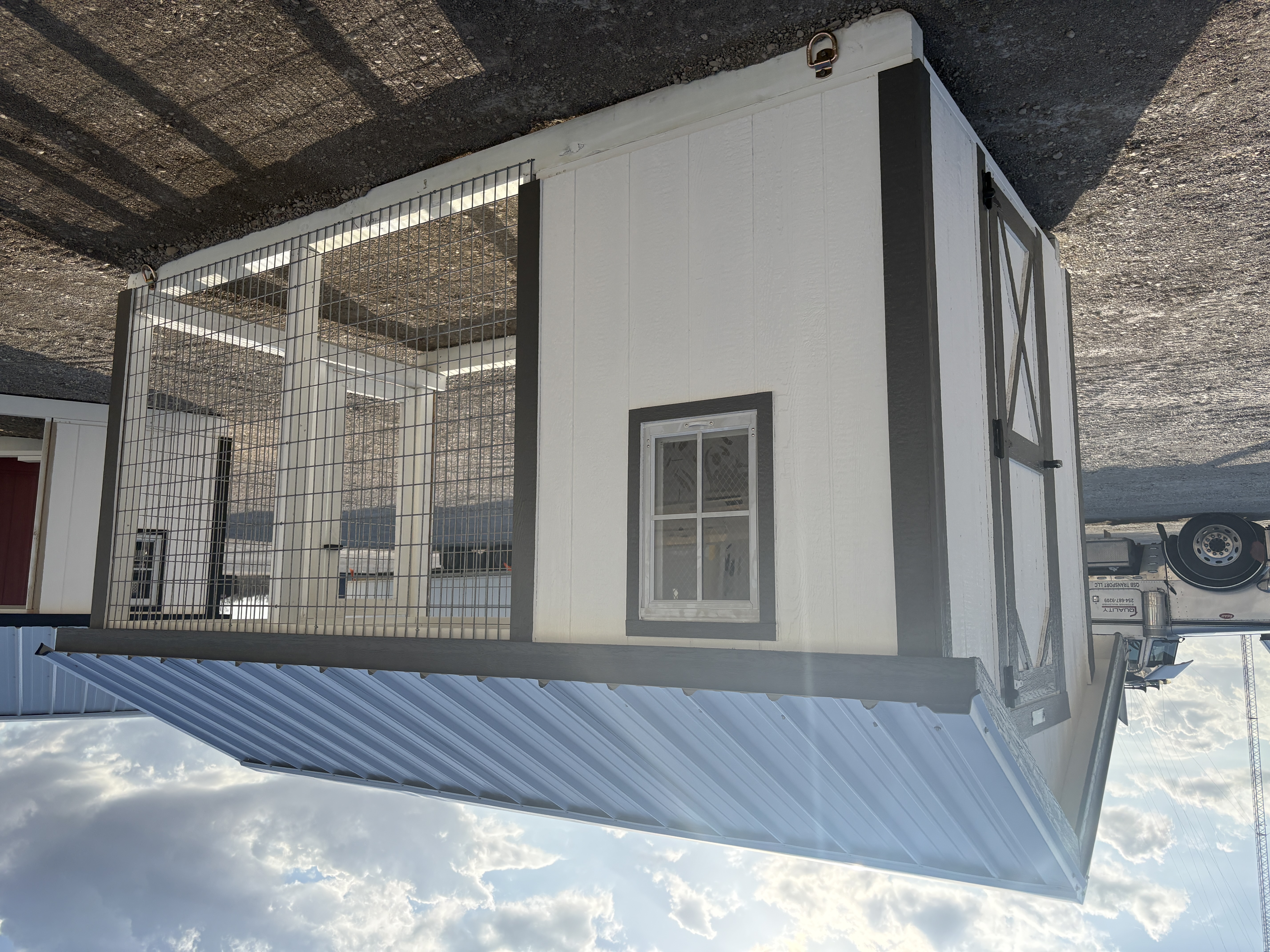 6x12 Chicken Coop #7777