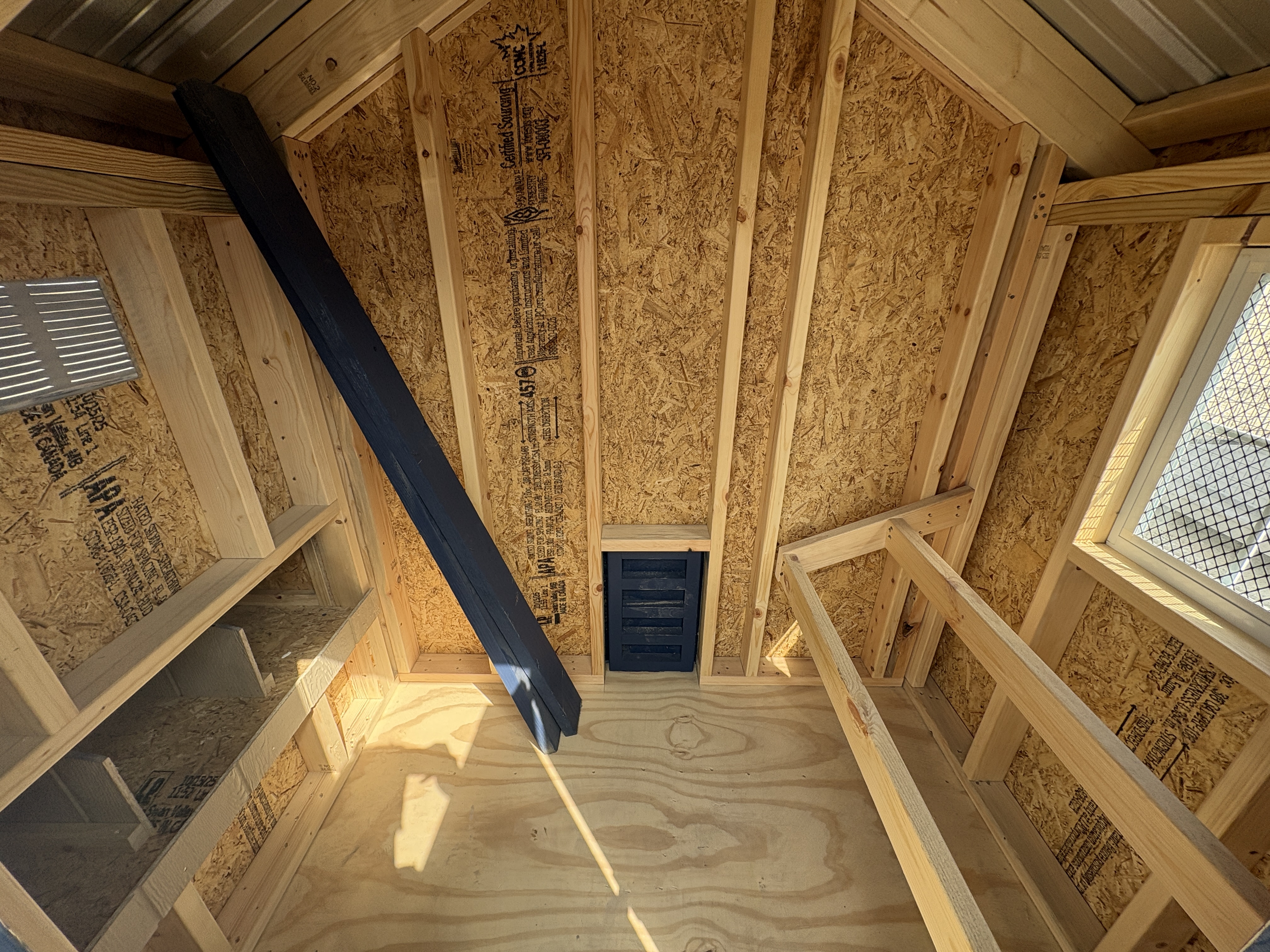 6x12 Chicken Coop #7778