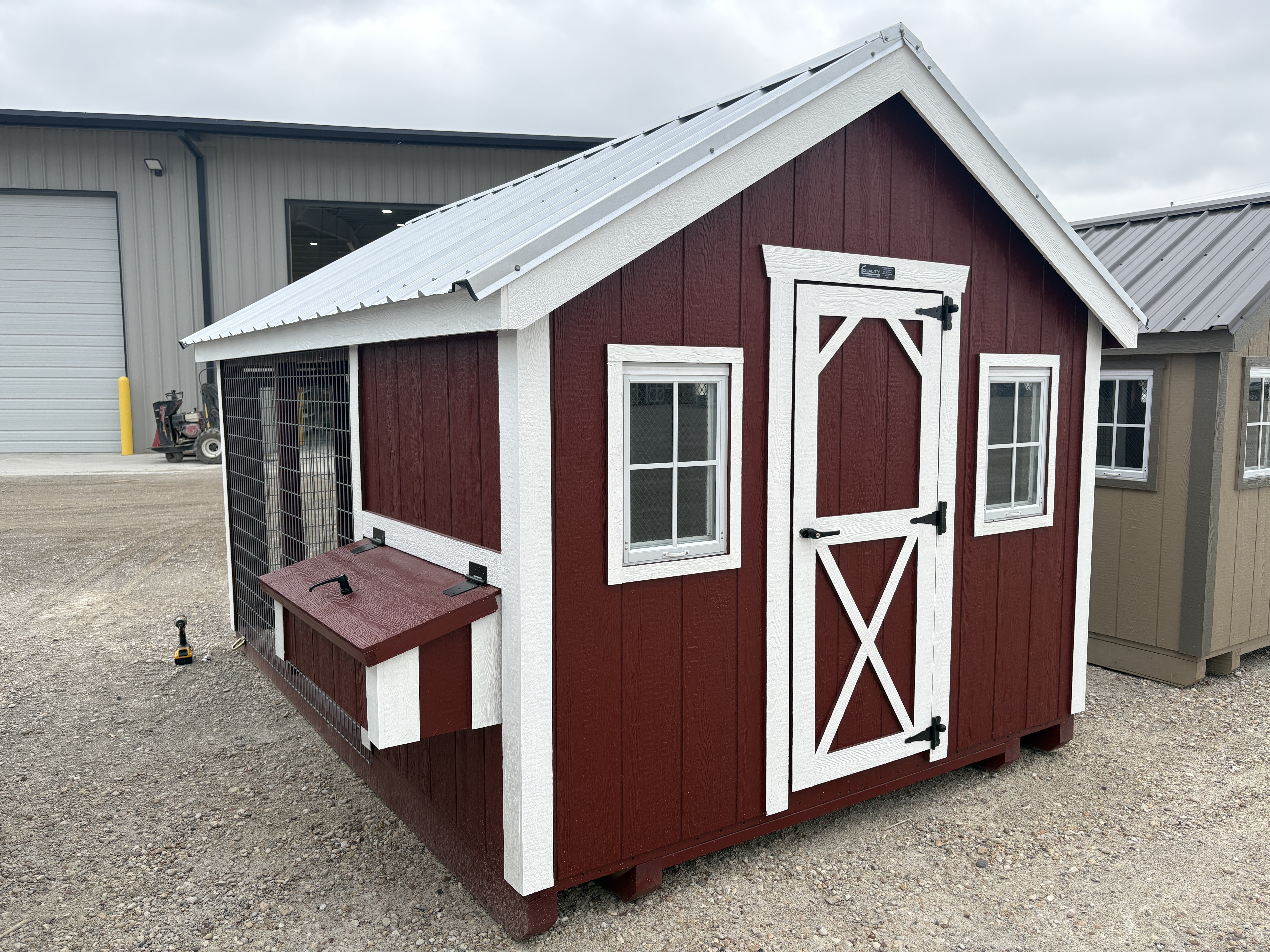 8x12 Chicken Coop #7780