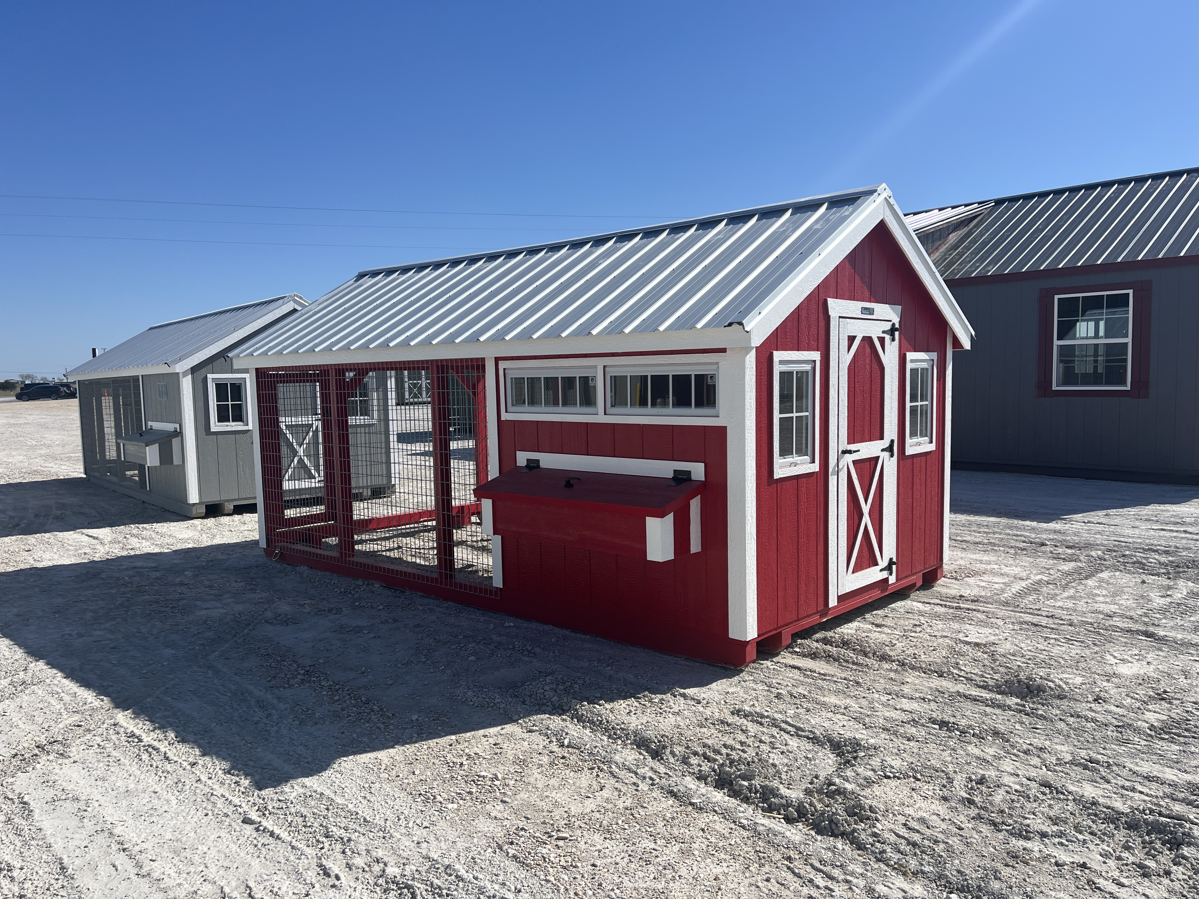 8x16 Chicken Coop #7782