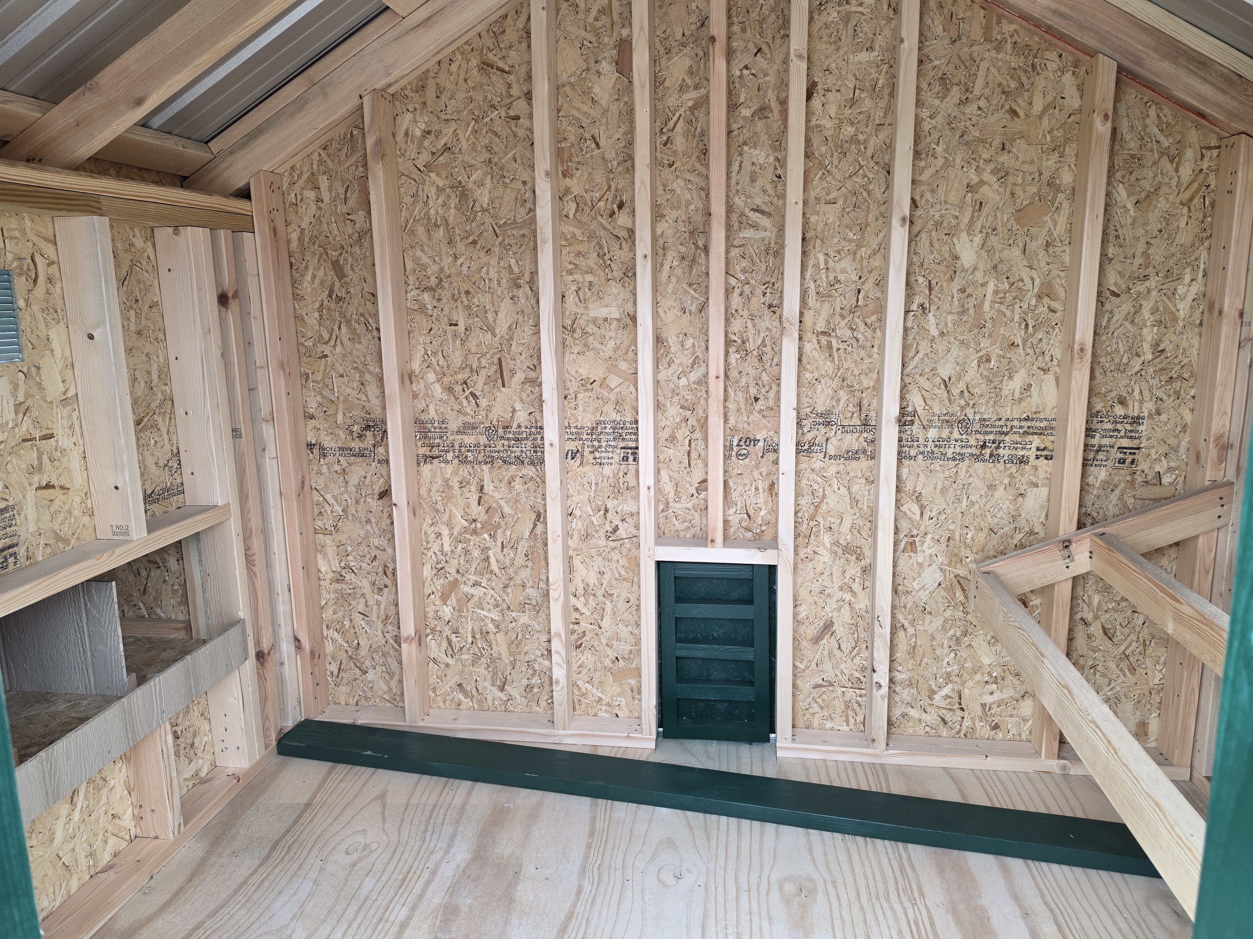 8x16 Chicken Coop #7841