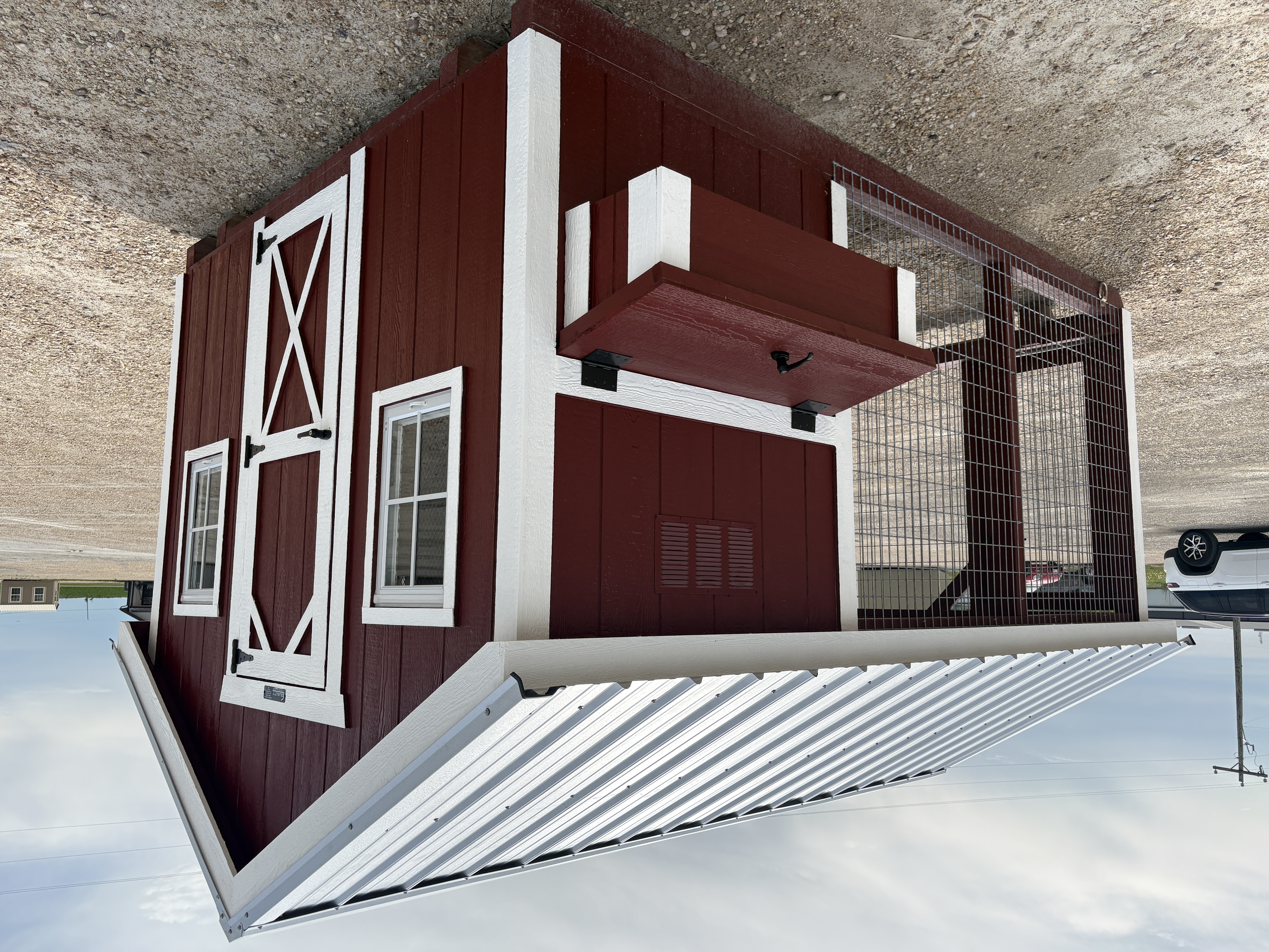 8x12 Chicken Coop #7936