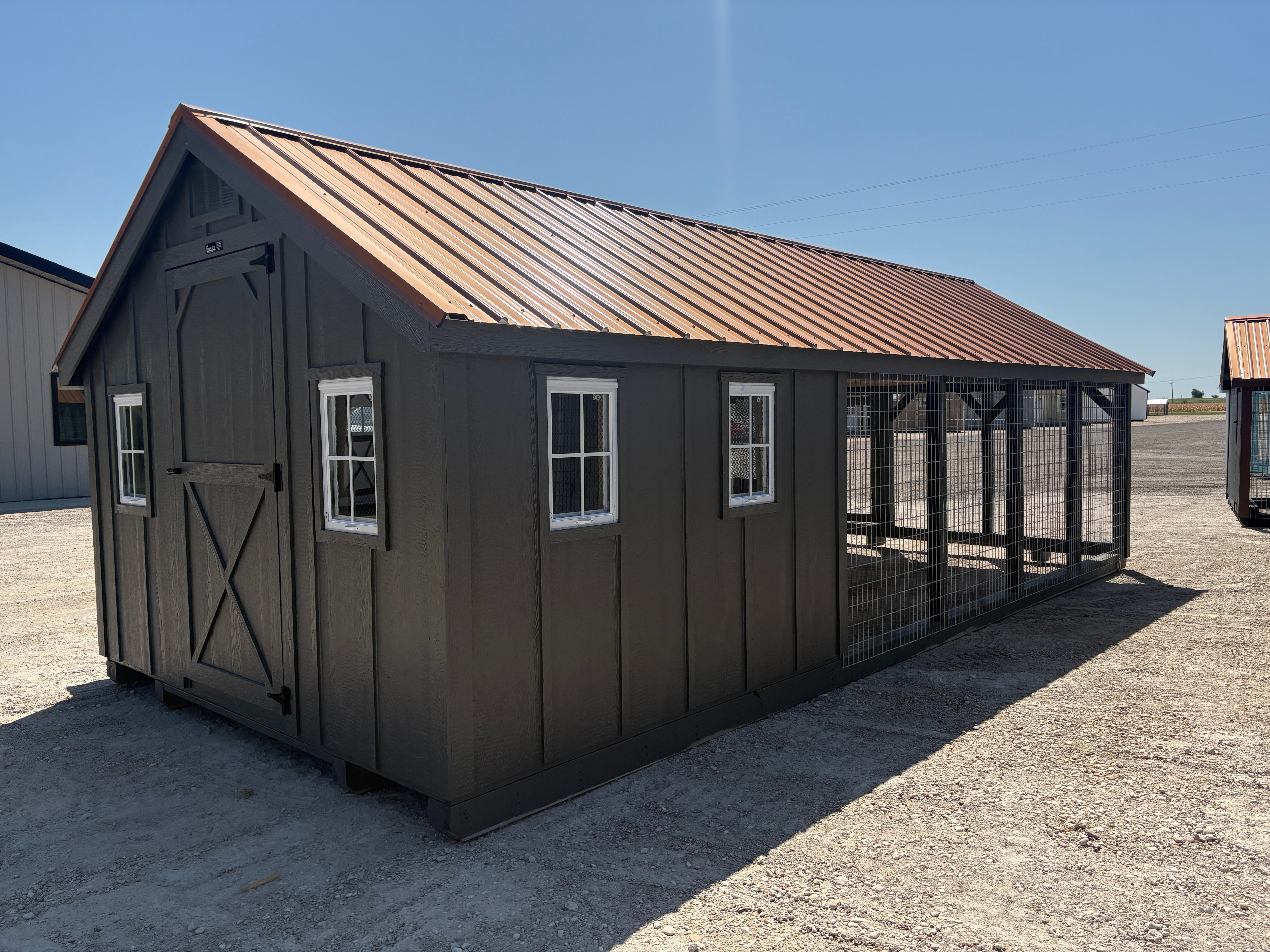 10x24 Chicken Coop #8194