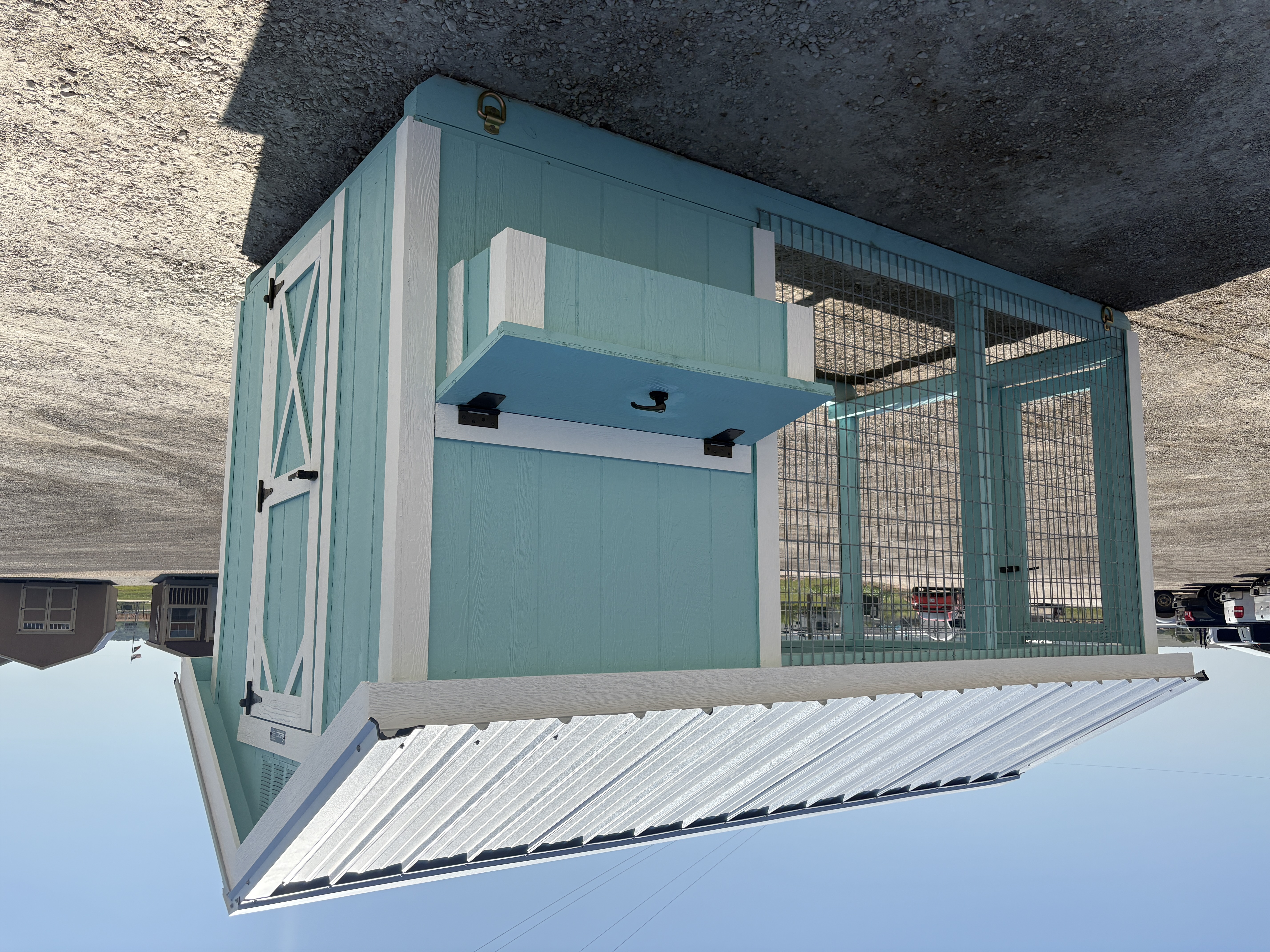 6x12 Chicken Coop #8425