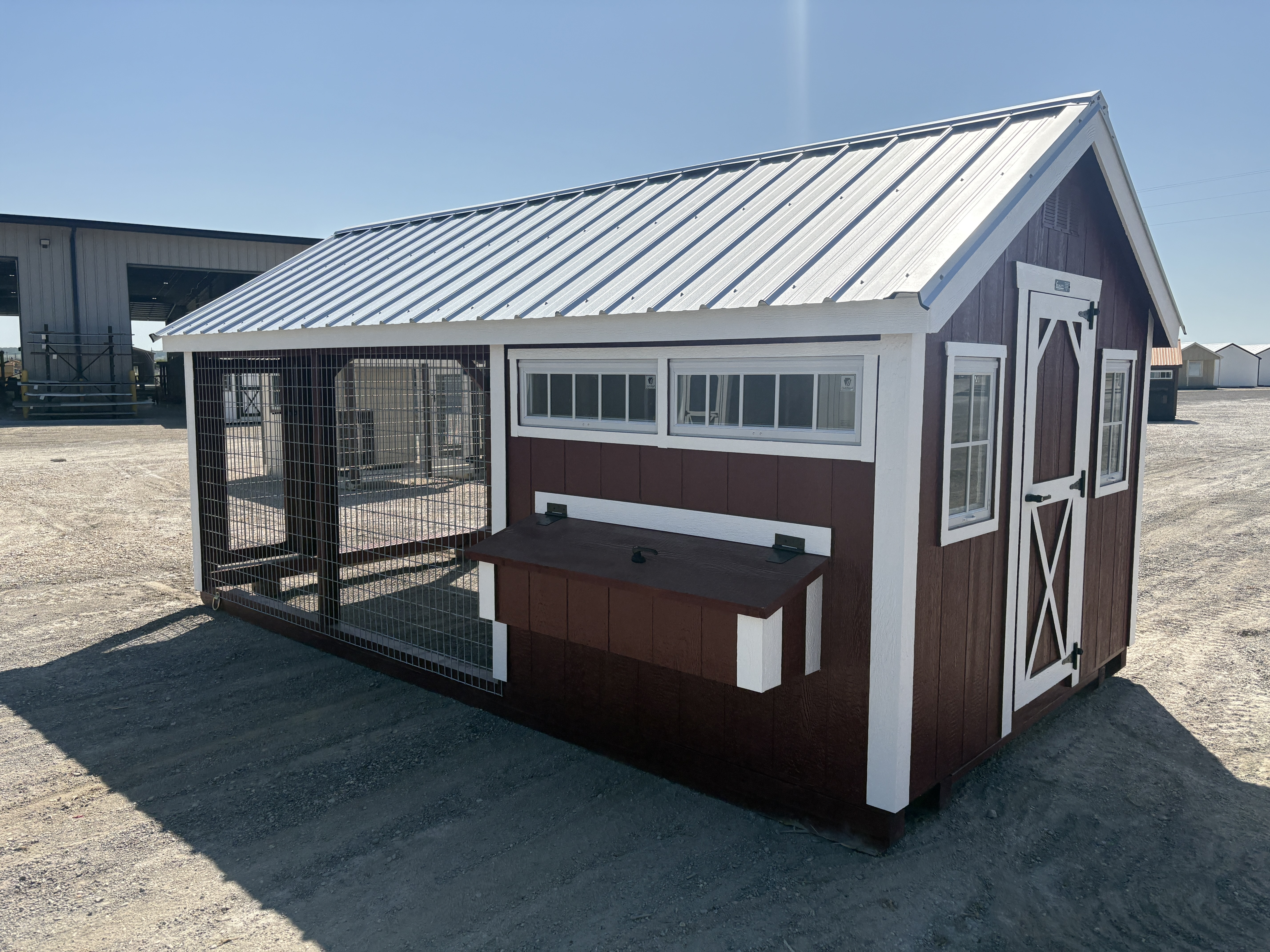 8x16 Chicken Coop #8426