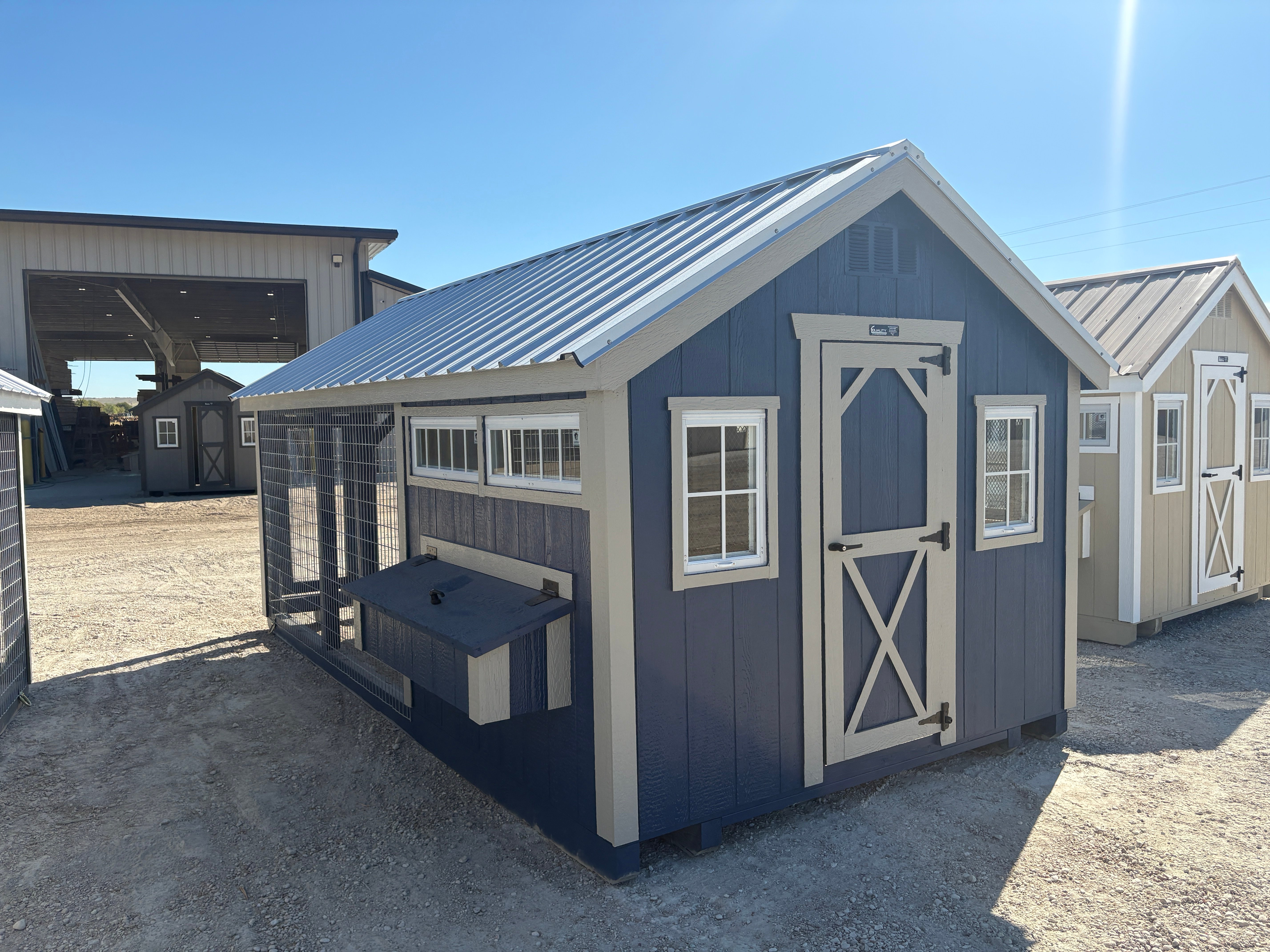 8x16 Chicken Coop #8562