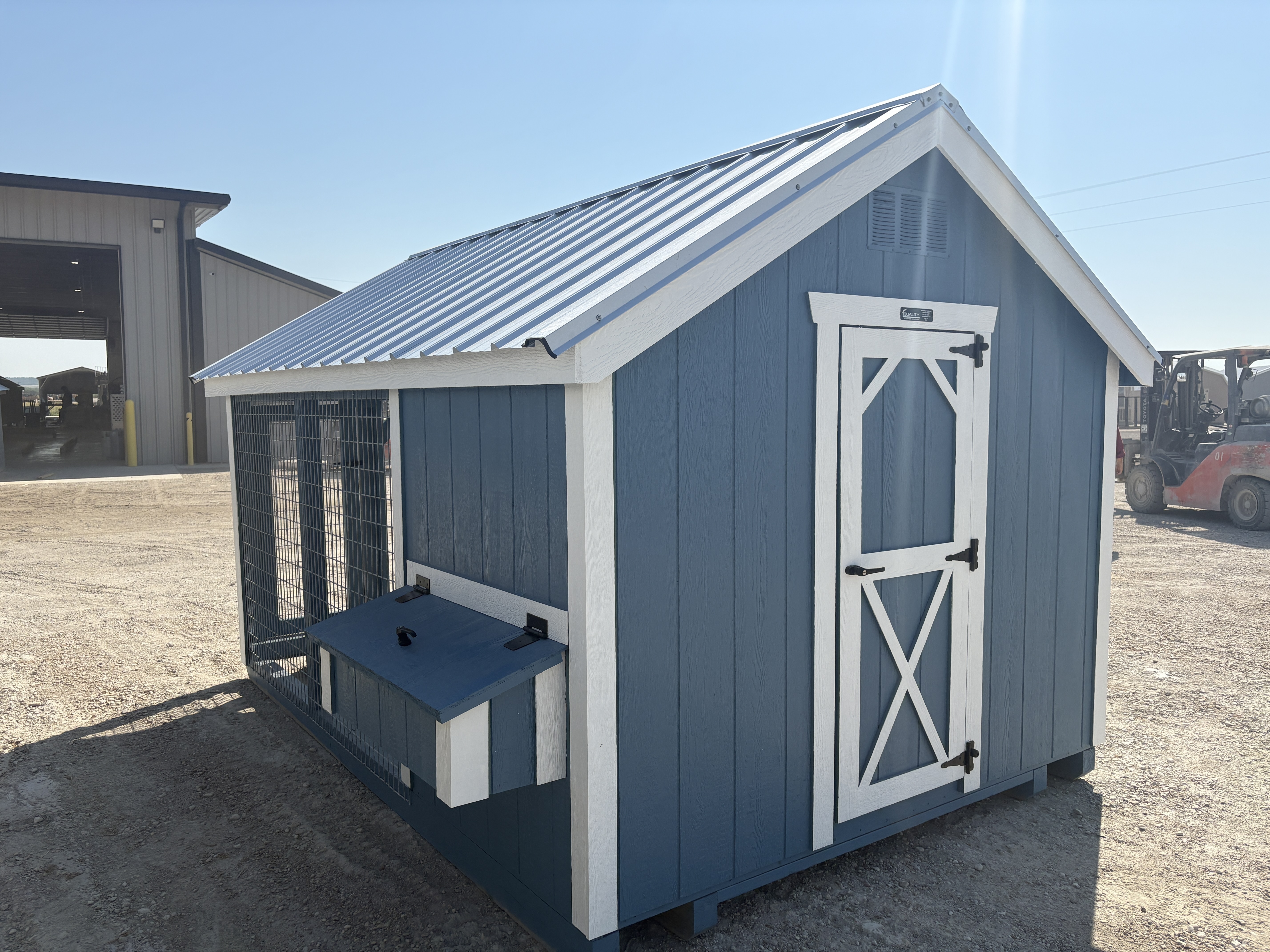 8x12 Chicken Coop #8565