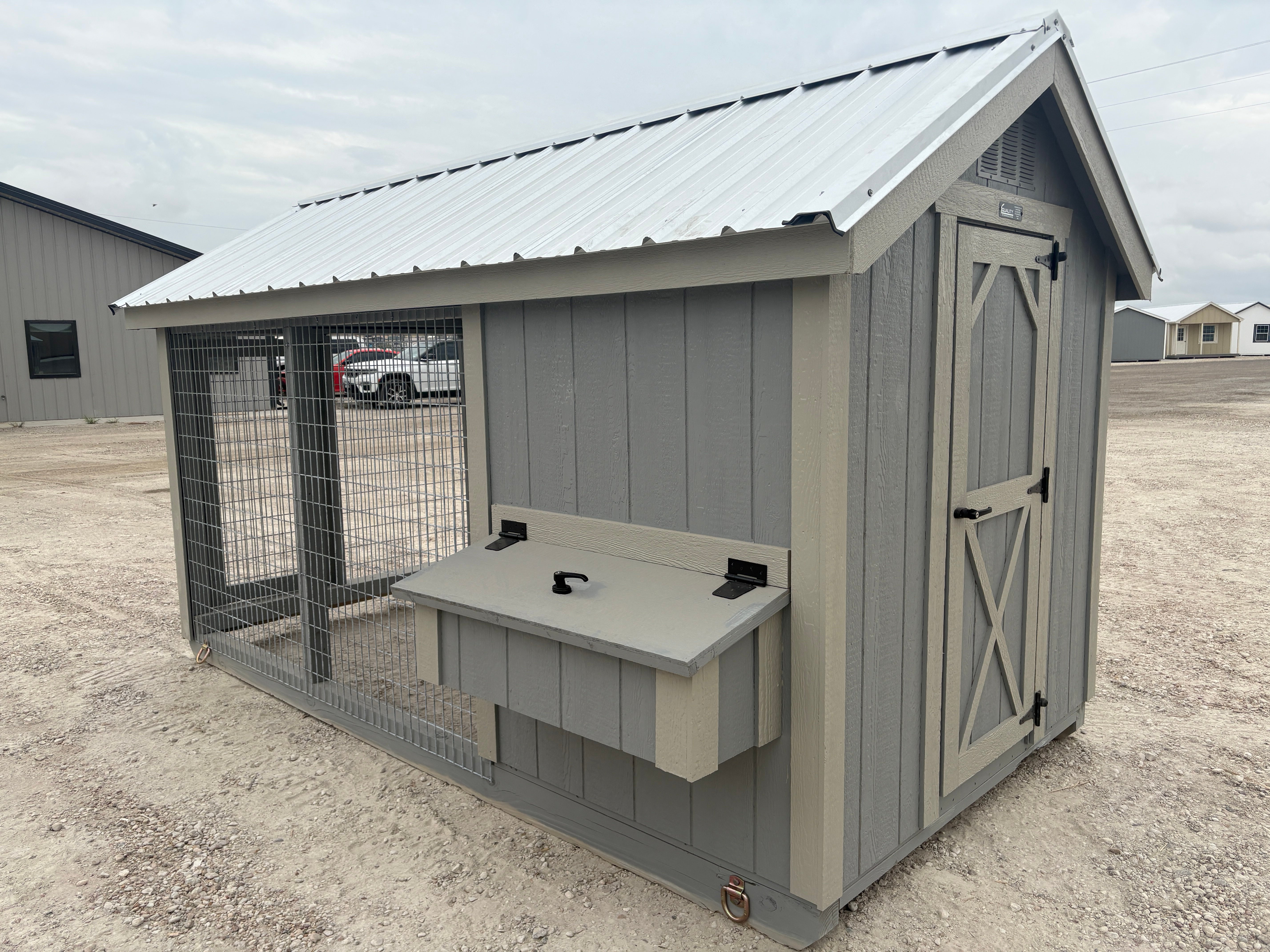 6x12 Chicken Coop #8584