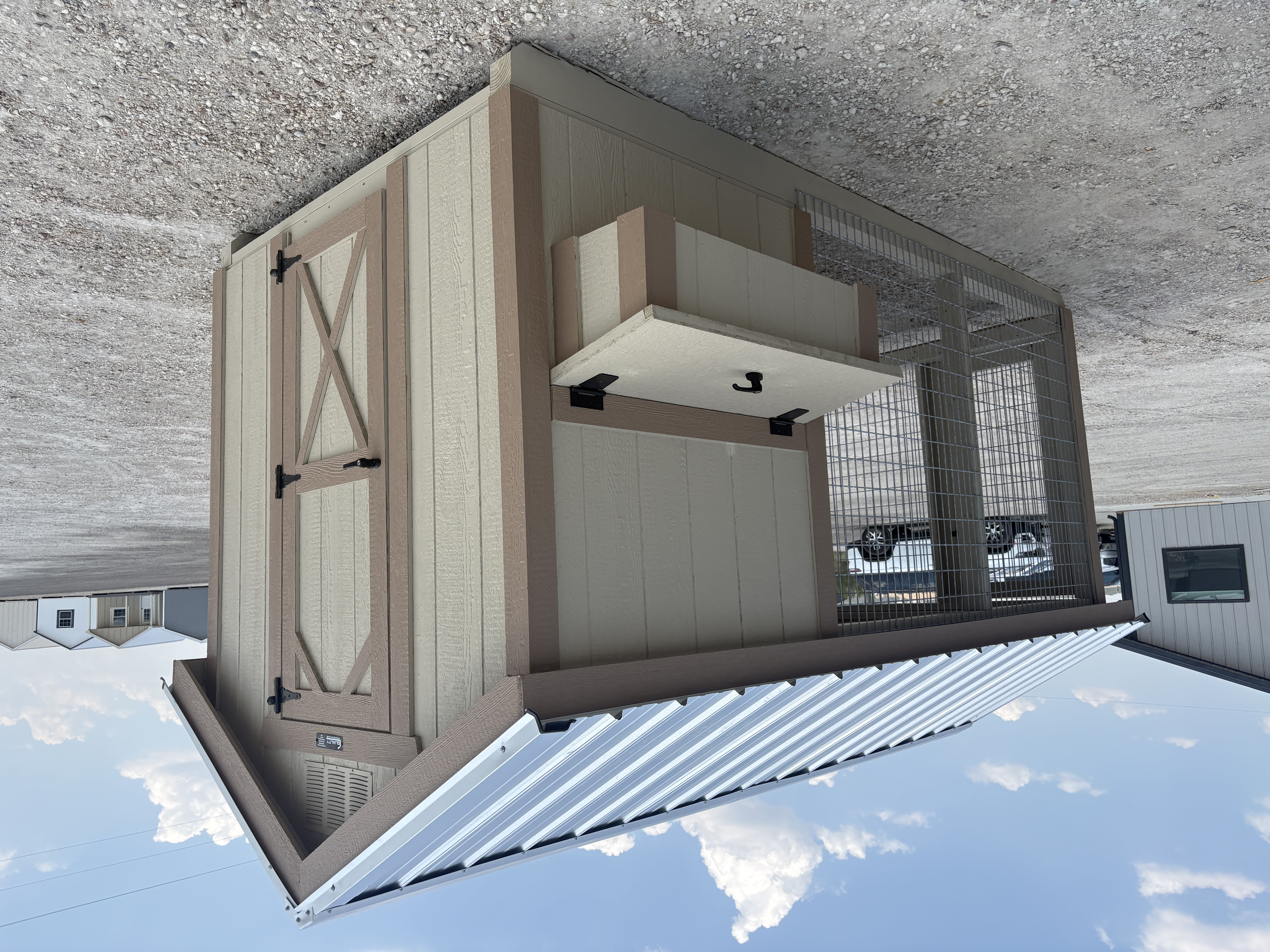 6x12 Chicken Coop #8592