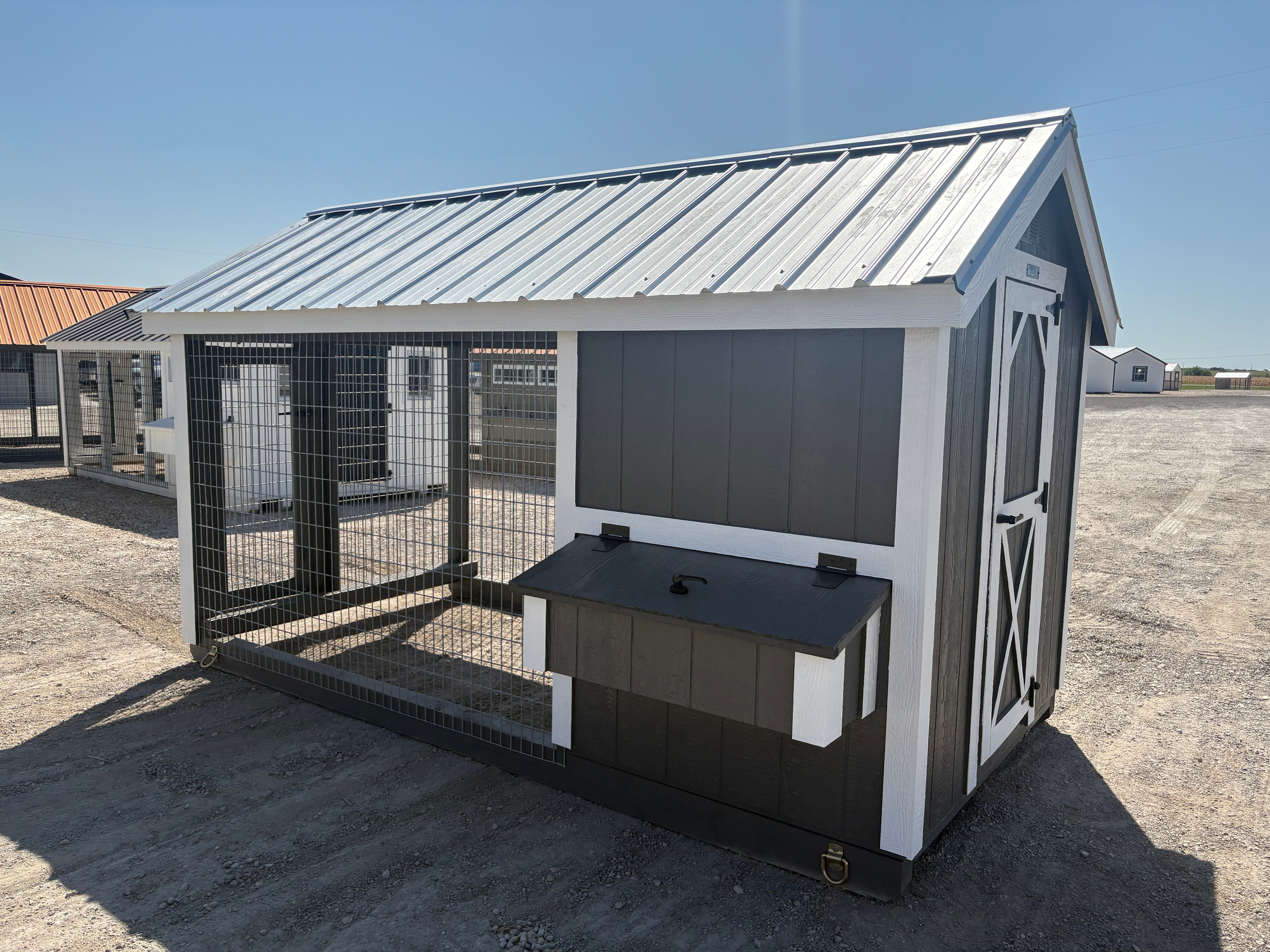 6x12 Chicken Coop #8354